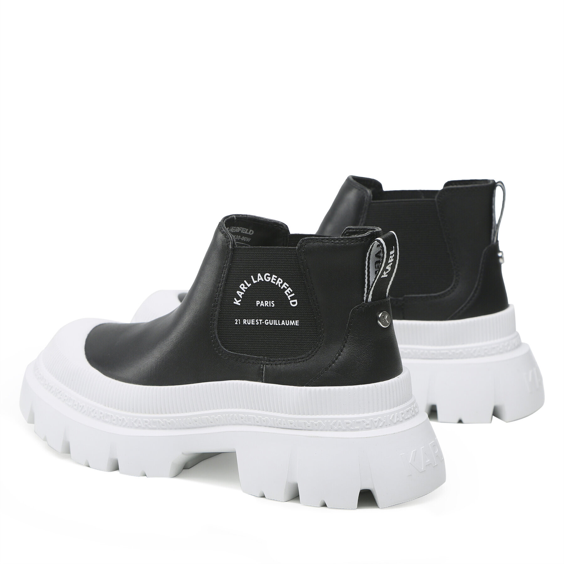 KARL LAGERFELD Ghete Jodhpur KL43530 Negru - Pled.ro