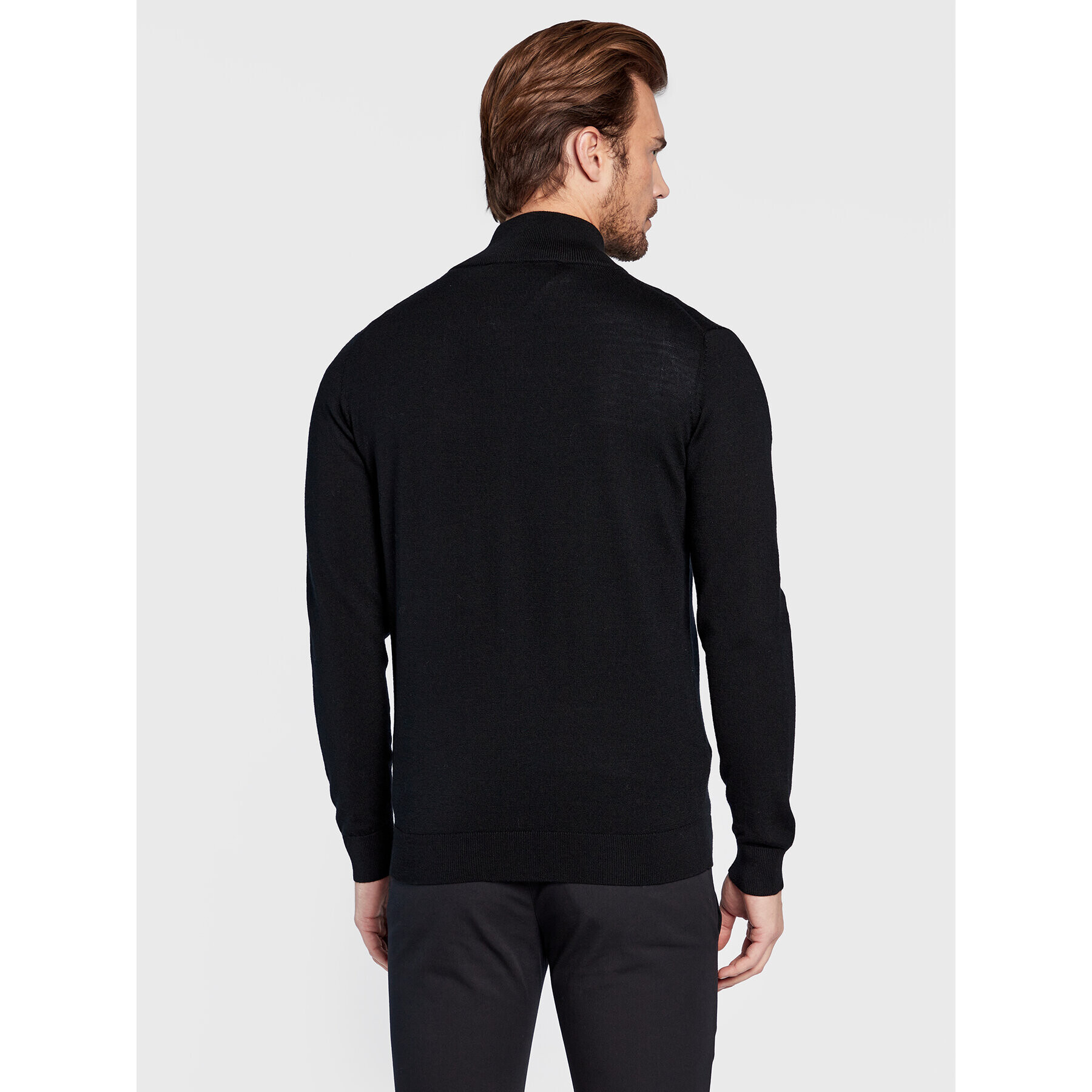 KARL LAGERFELD Cardigan 655015 524399 Negru Regular Fit - Pled.ro