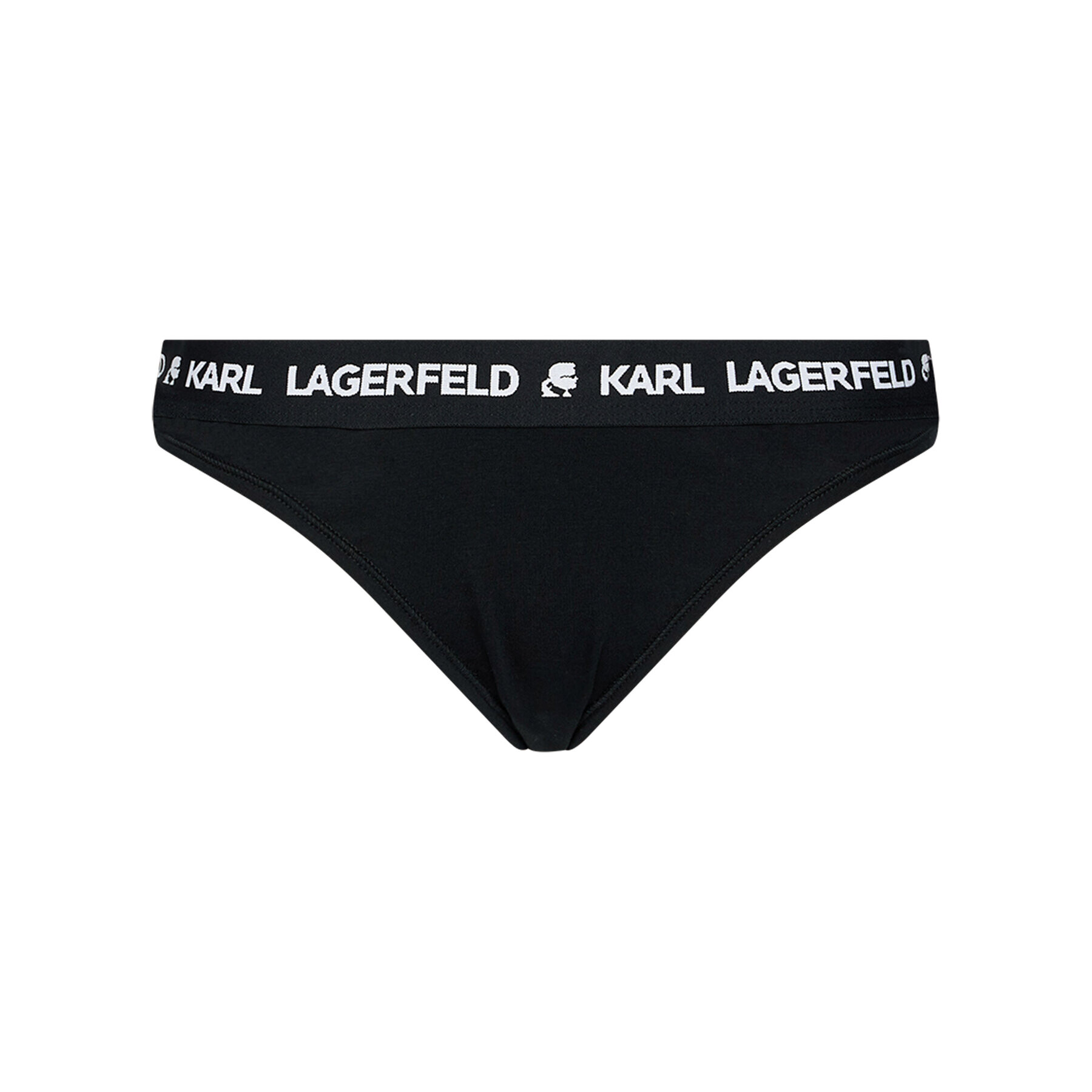 KARL LAGERFELD Chilot clasic Logo 211W2111 Negru - Pled.ro