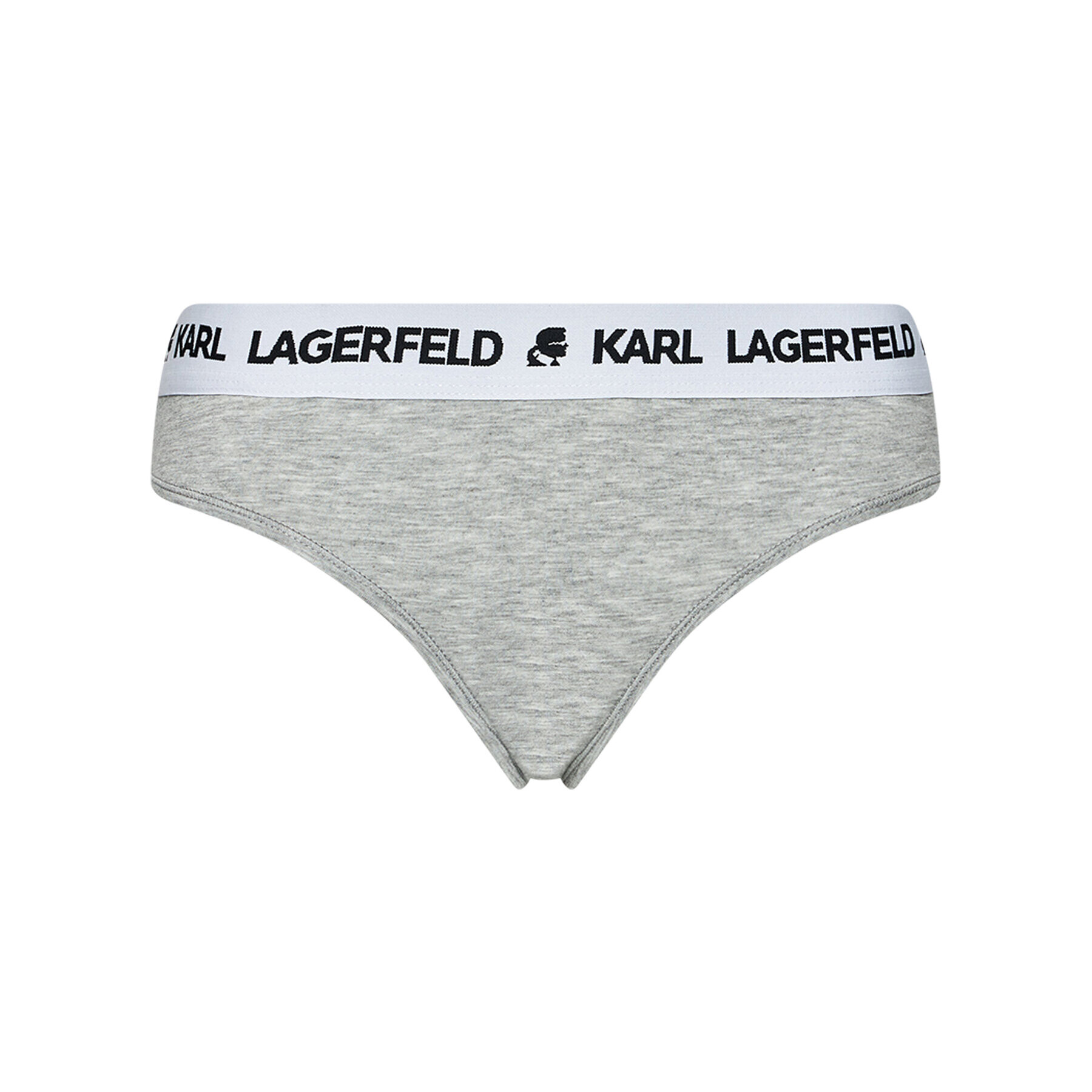 KARL LAGERFELD Chilot clasic Logo Hipsters 211W2106 Gri - Pled.ro