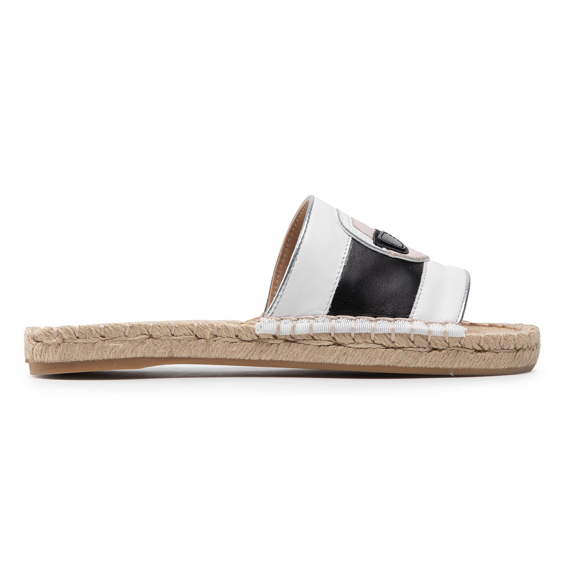 KARL LAGERFELD Espadrile KL80110 Alb - Pled.ro