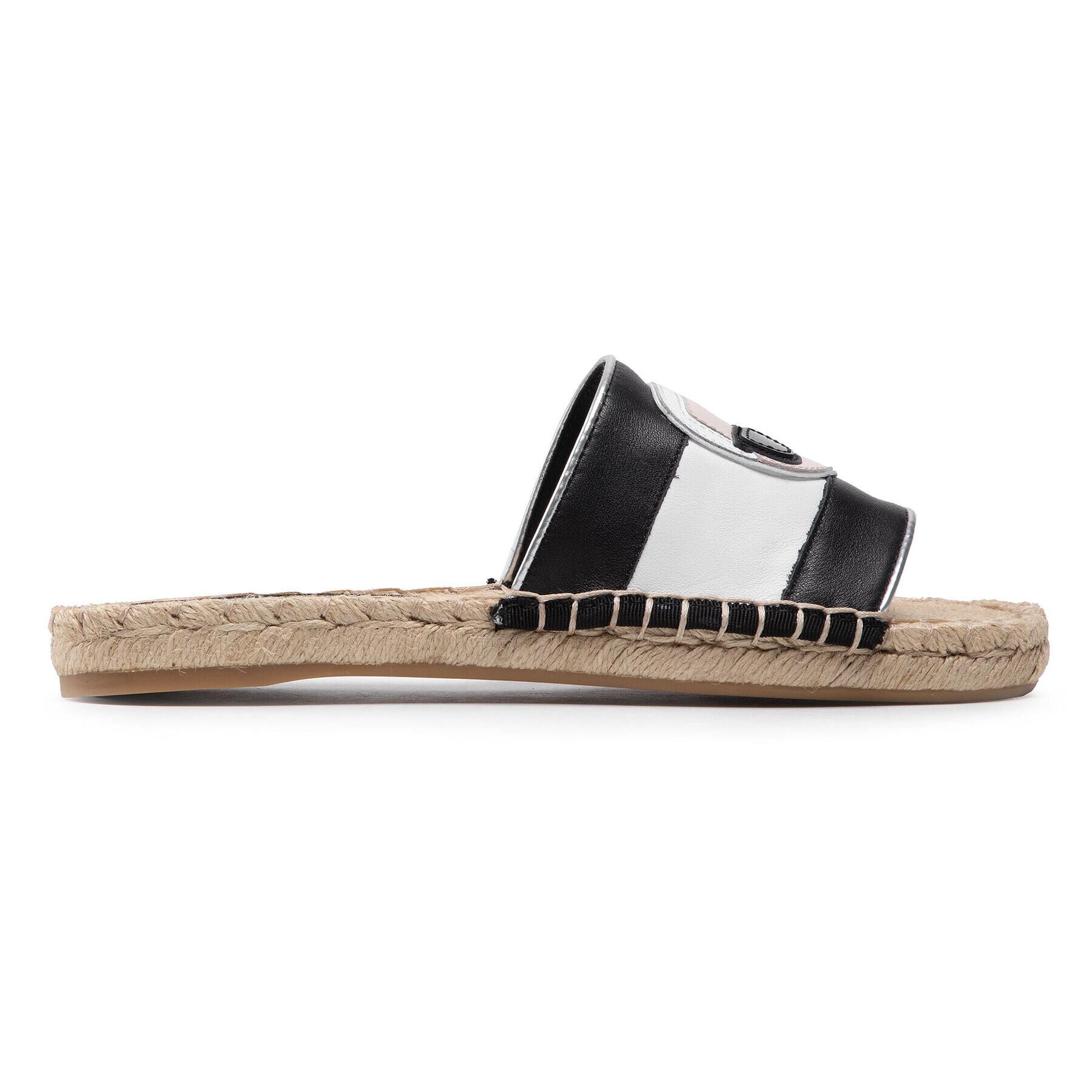 KARL LAGERFELD Espadrile KL80110 Negru - Pled.ro