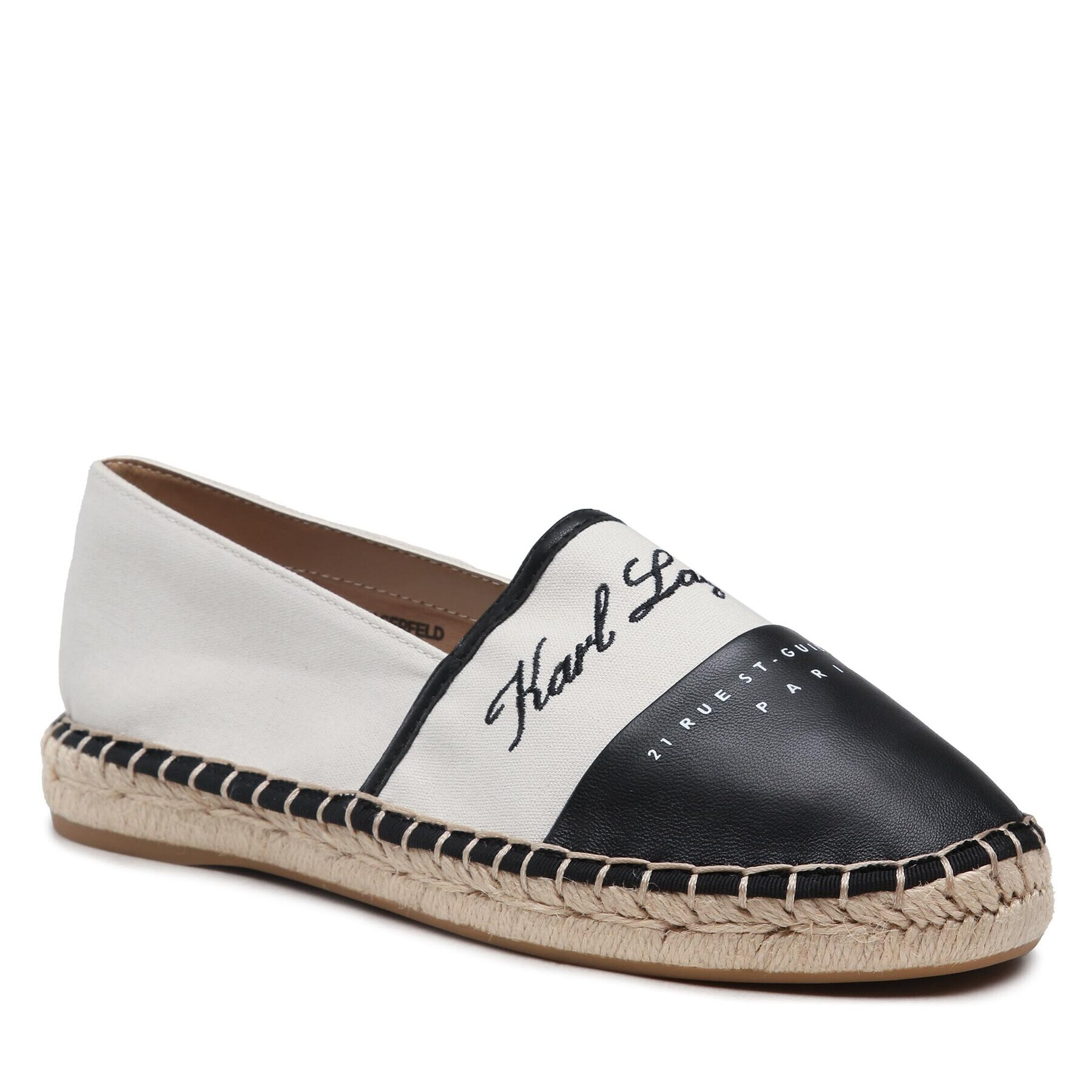 KARL LAGERFELD Espadrile KL80123 Écru - Pled.ro