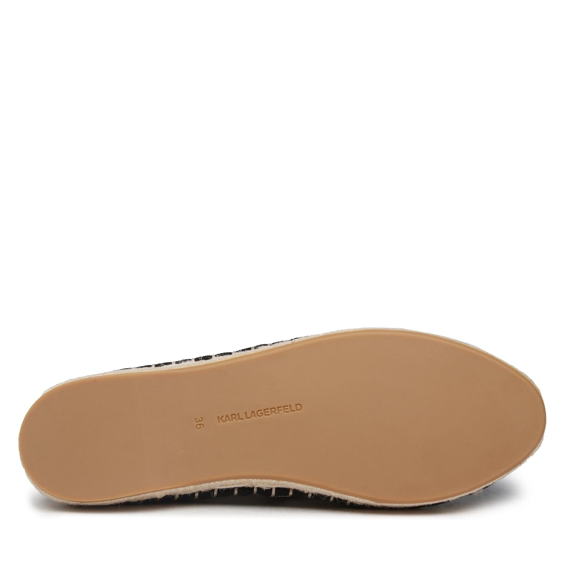 KARL LAGERFELD Espadrile KL80123 Écru - Pled.ro