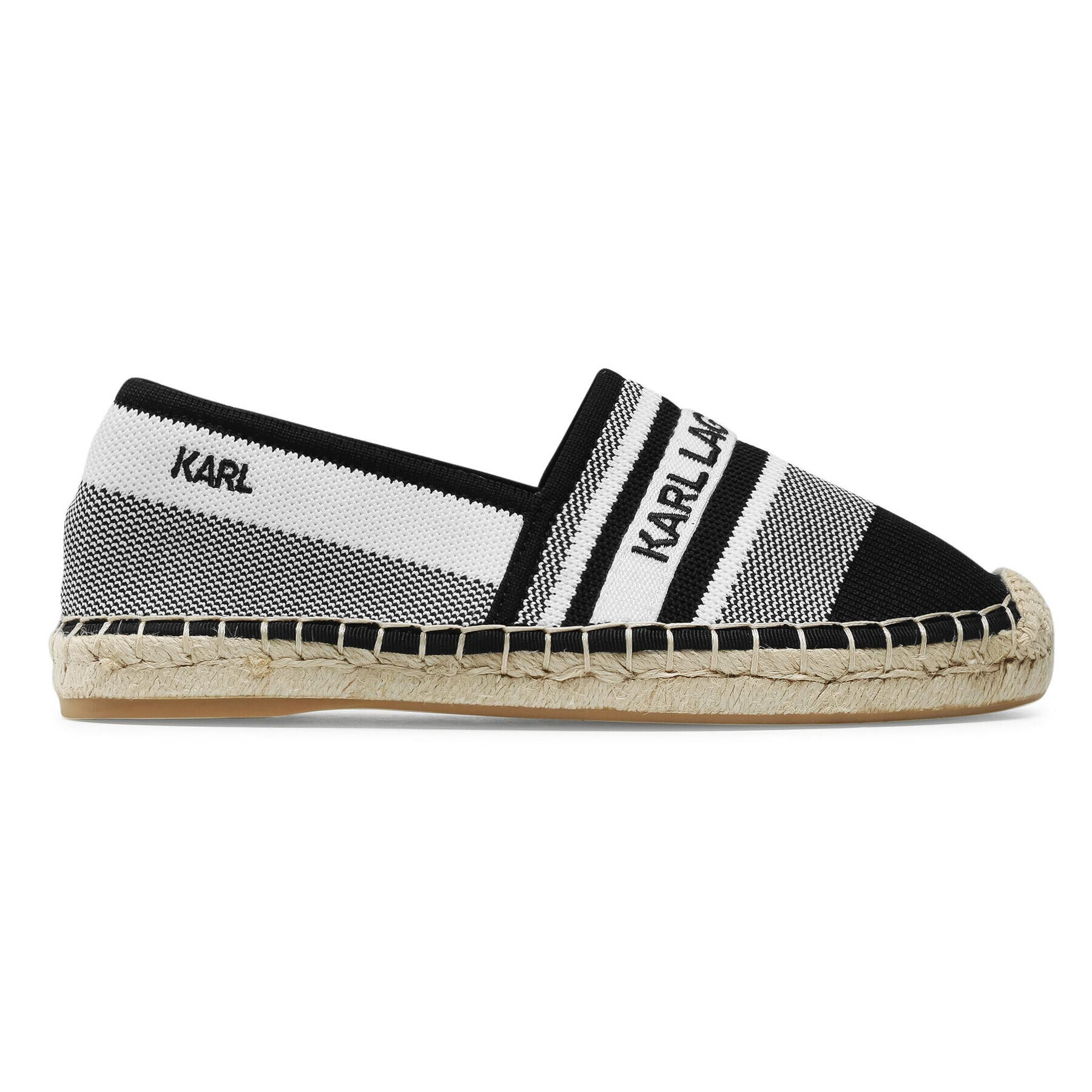 KARL LAGERFELD Espadrile KL80175 Alb - Pled.ro