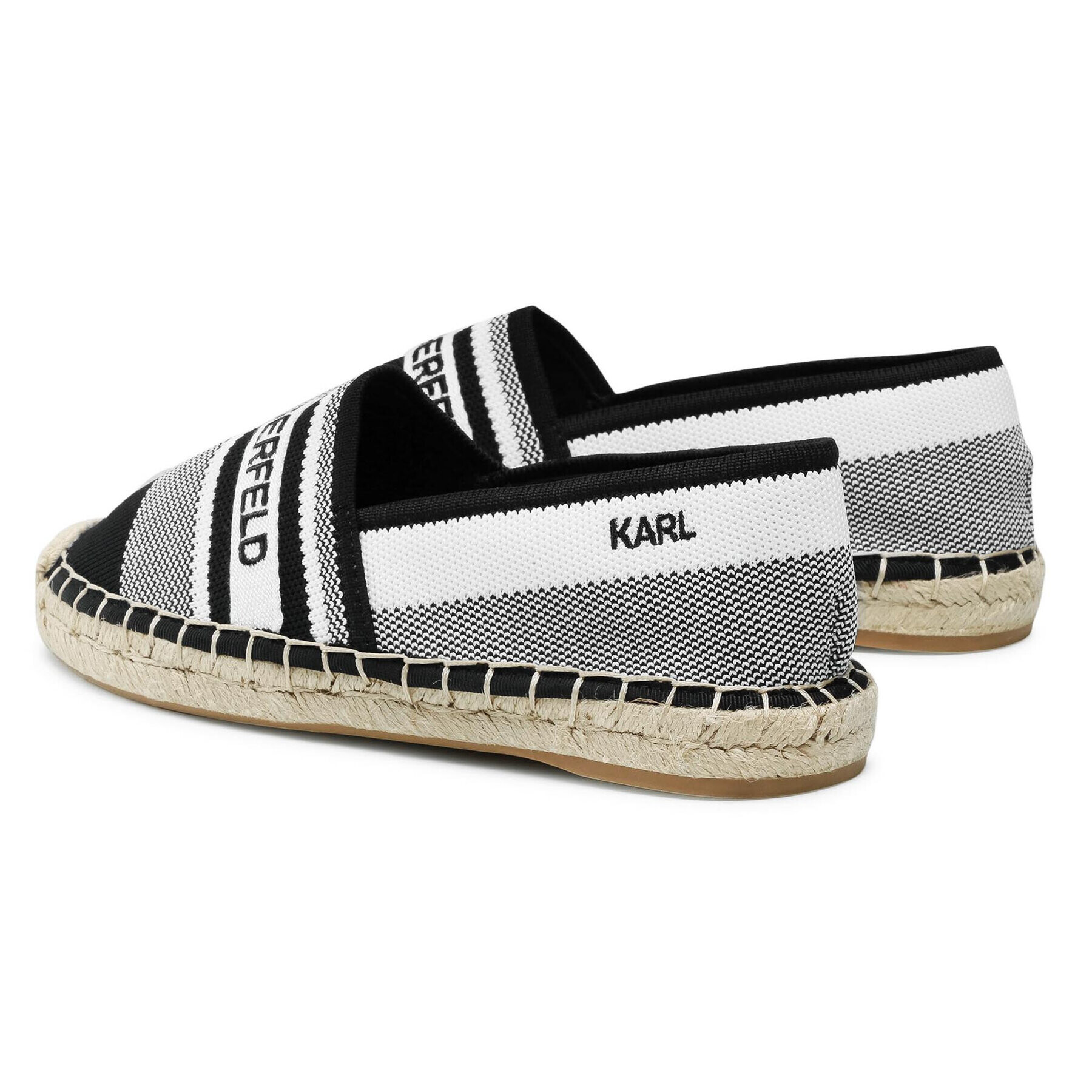 KARL LAGERFELD Espadrile KL80175 Alb - Pled.ro