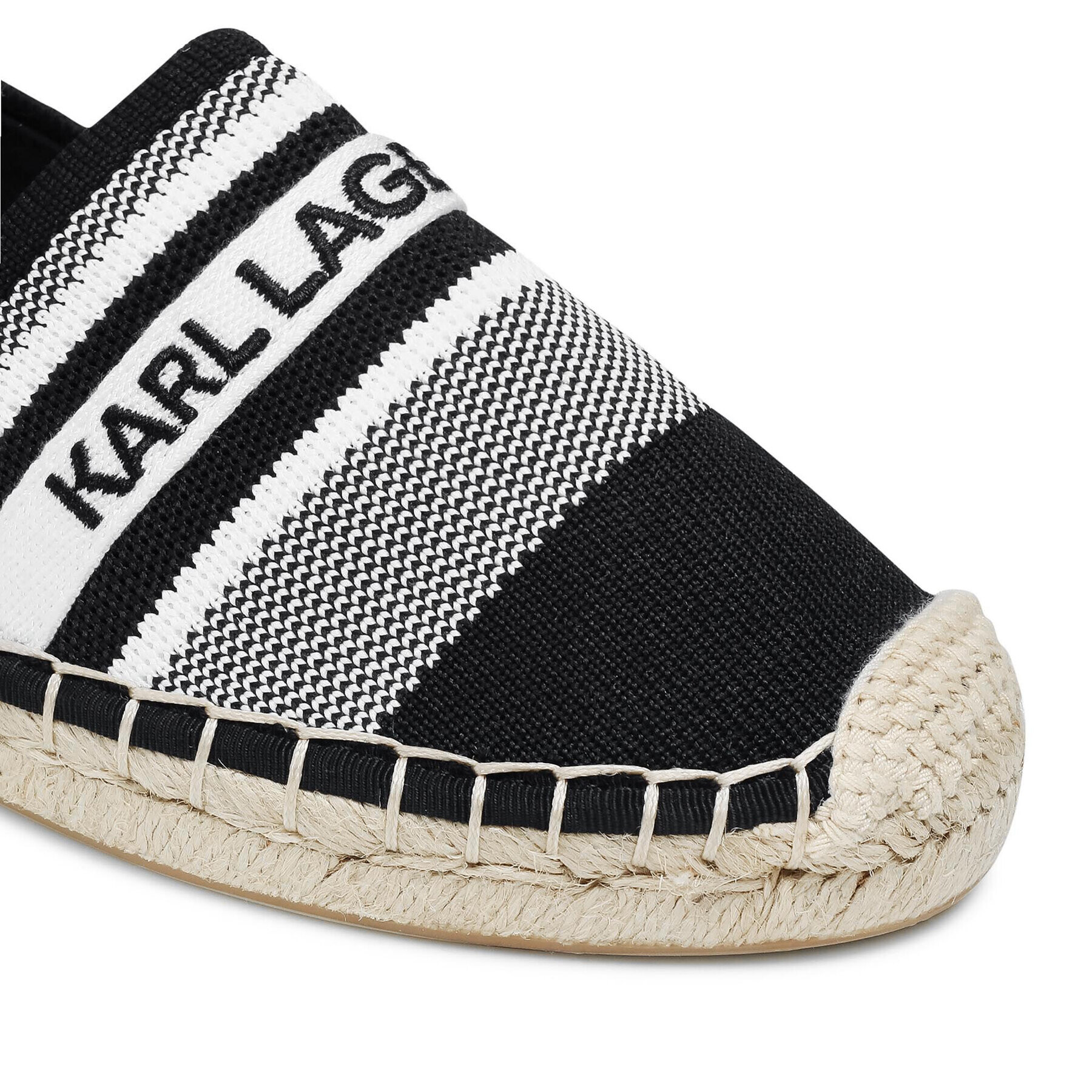 KARL LAGERFELD Espadrile KL80175 Alb - Pled.ro