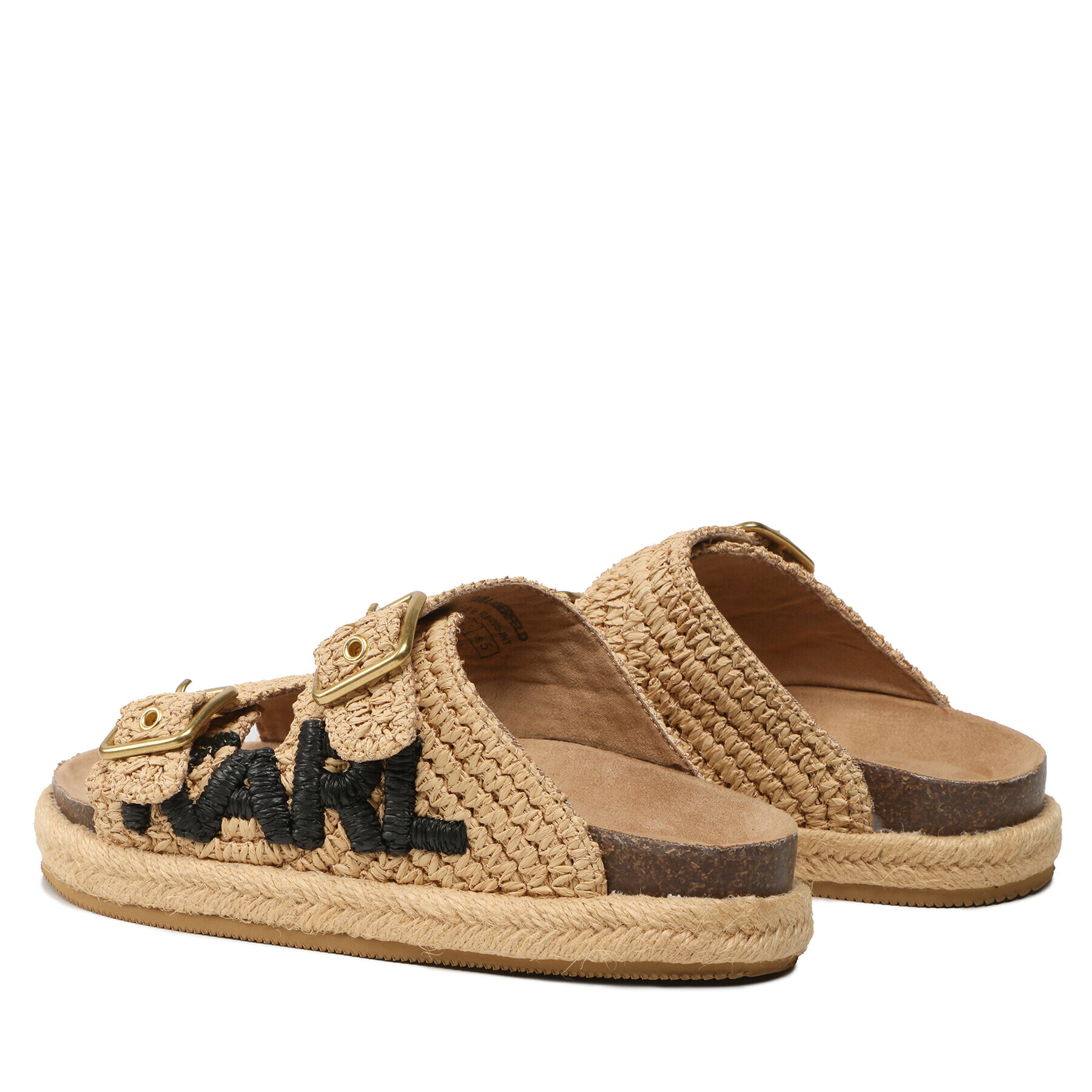 KARL LAGERFELD Espadrile KL80205 Maro - Pled.ro