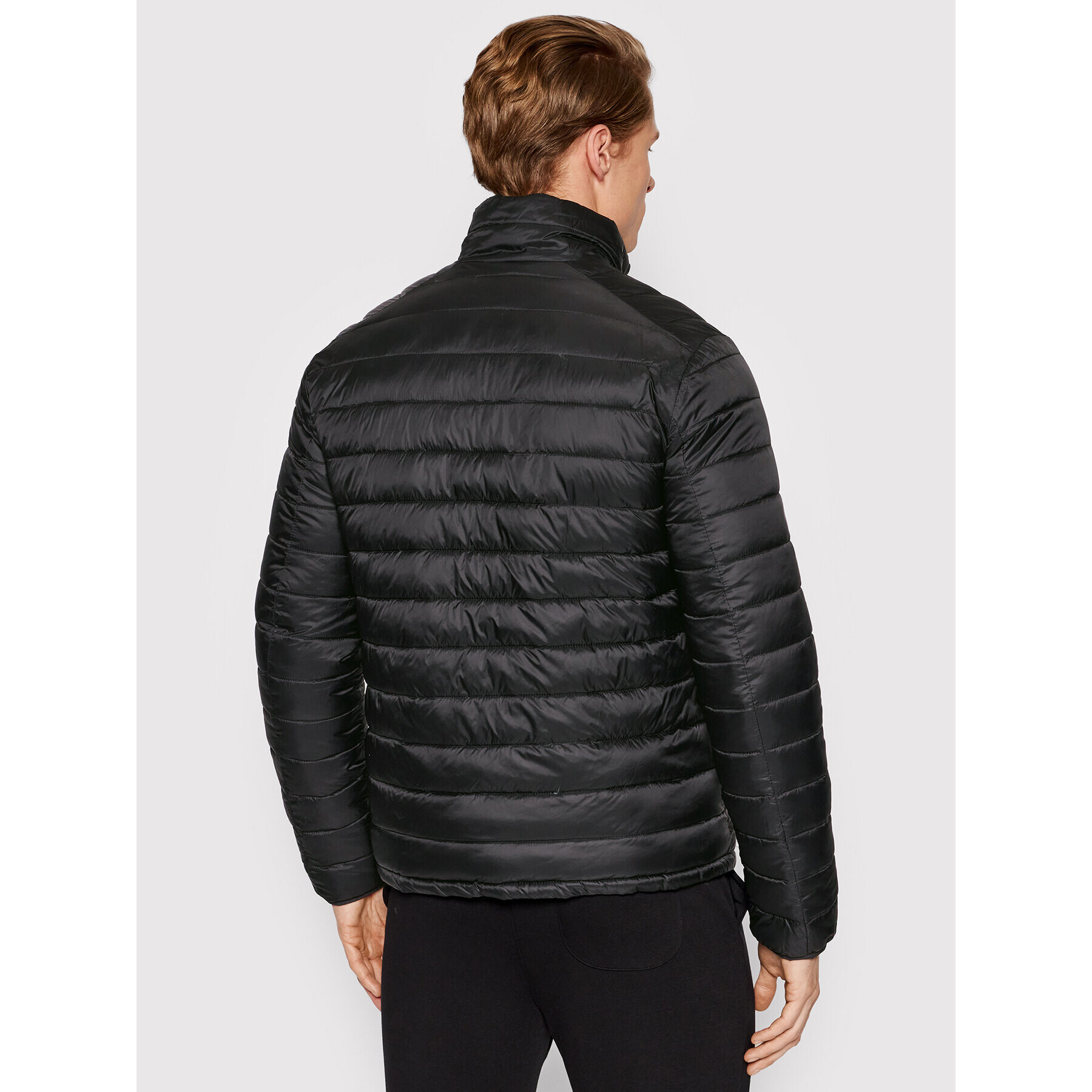 KARL LAGERFELD Geacă din puf Blouson 505404 521591 Negru Regular Fit - Pled.ro