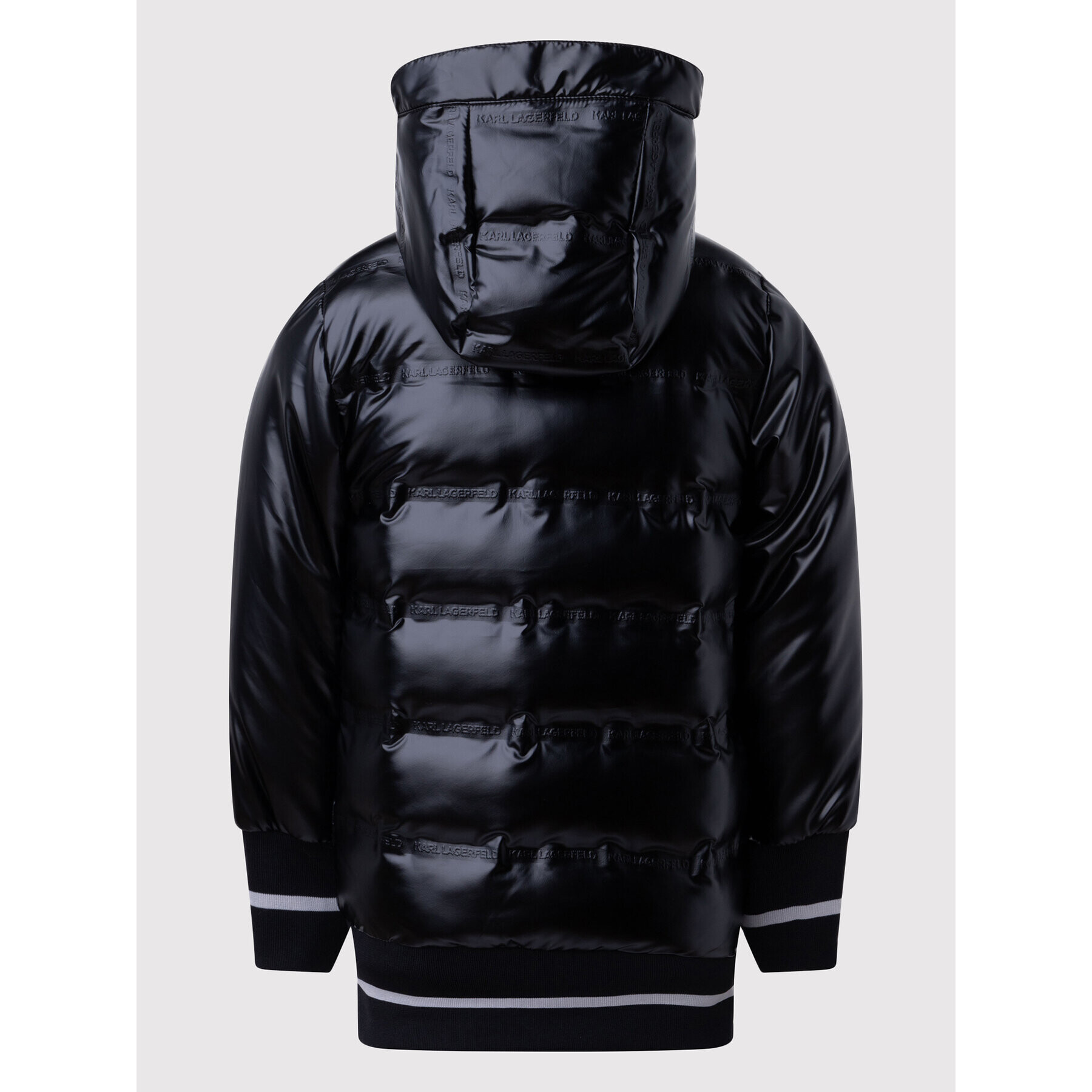 KARL LAGERFELD Geacă din puf Z16136 D Negru Regular Fit - Pled.ro