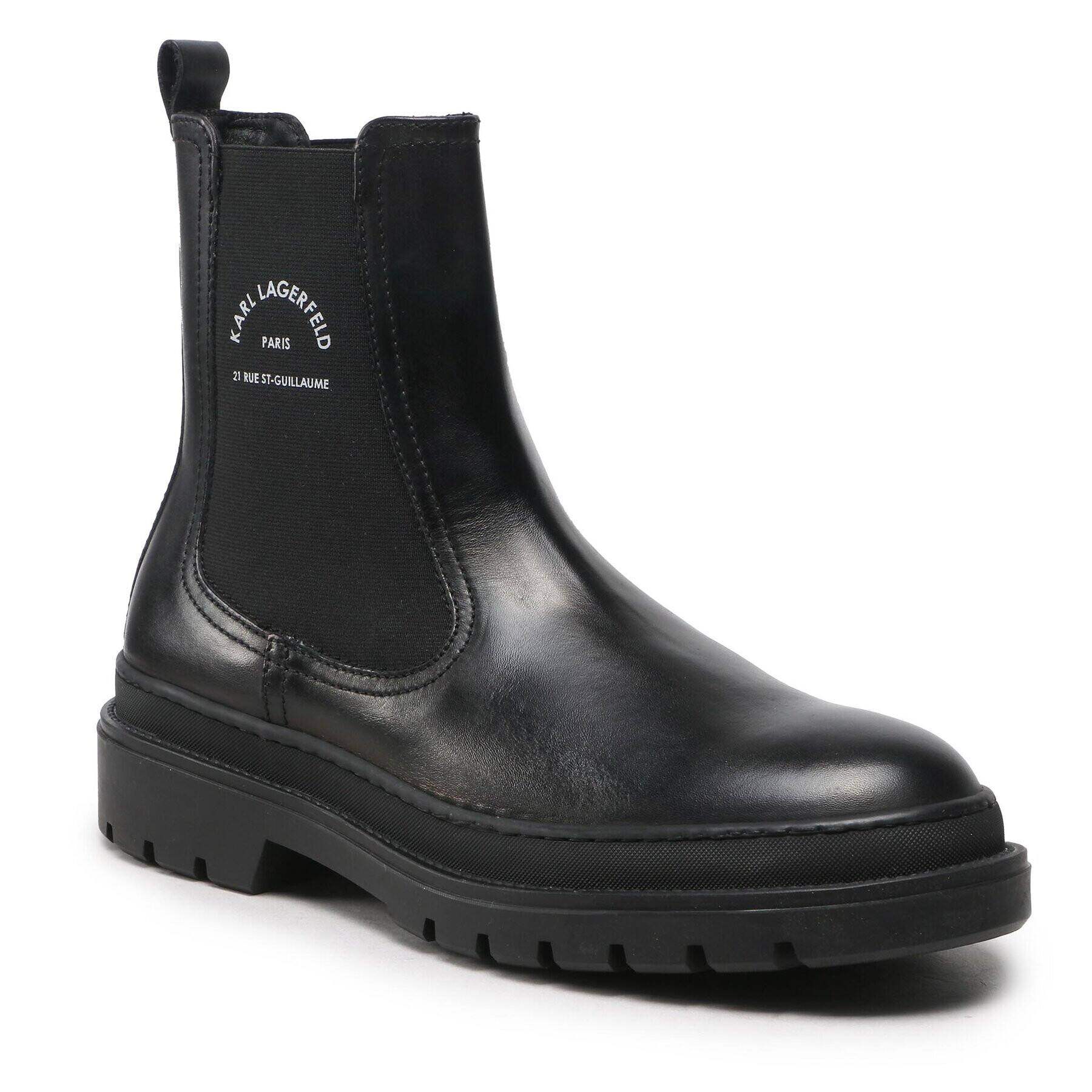 KARL LAGERFELD Ghete Jodhpur KL11240 Negru - Pled.ro