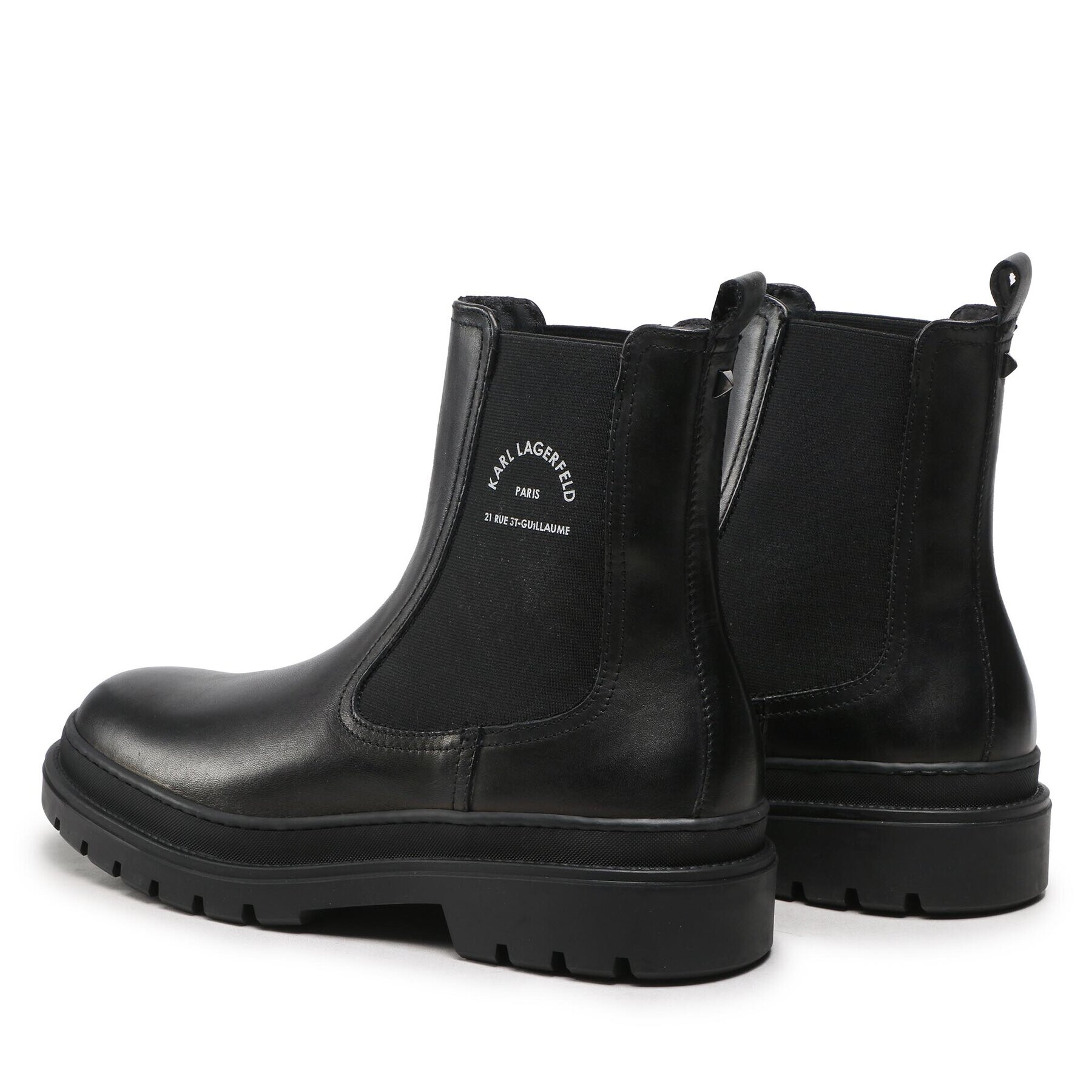 KARL LAGERFELD Ghete Jodhpur KL11240 Negru - Pled.ro