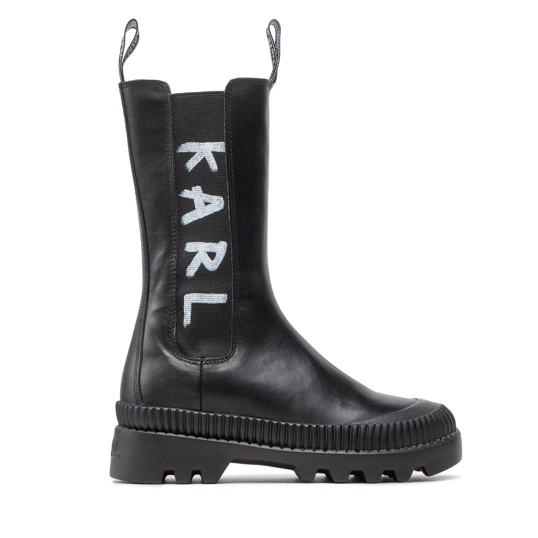 KARL LAGERFELD Ghete Jodhpur KL42590 Negru - Pled.ro