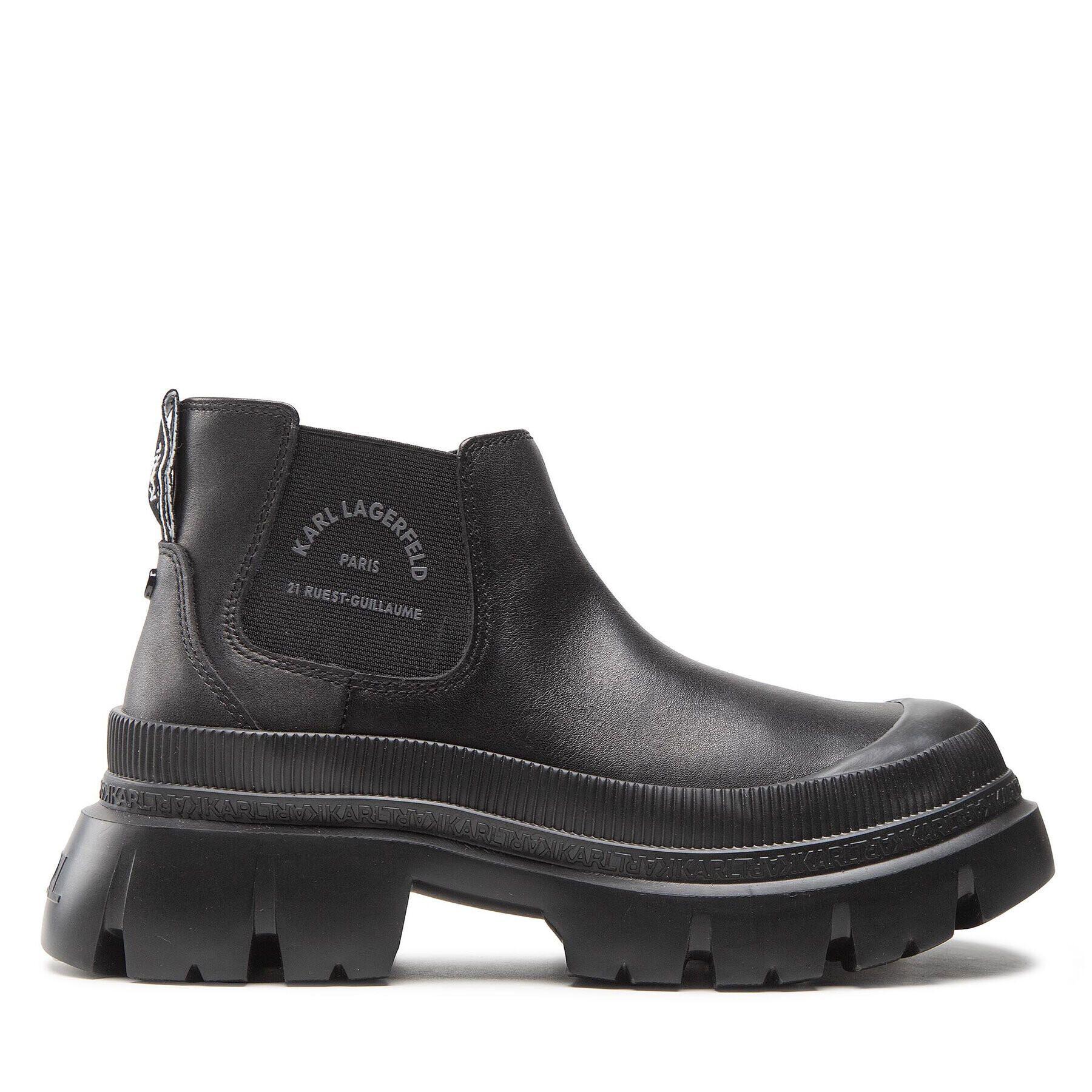 KARL LAGERFELD Ghete Jodhpur KL43530 Negru - Pled.ro