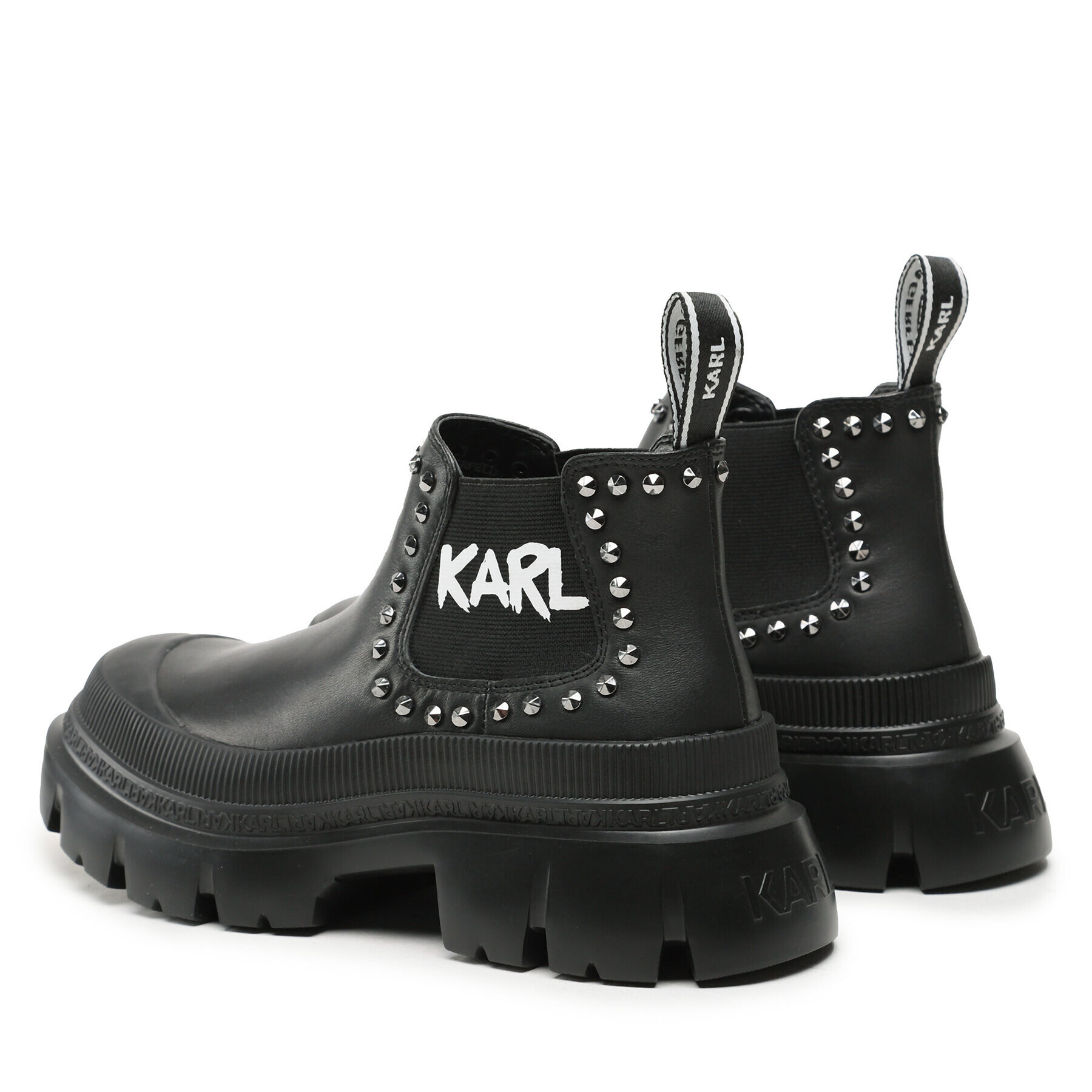 KARL LAGERFELD Ghete Jodhpur KL43531 Negru - Pled.ro