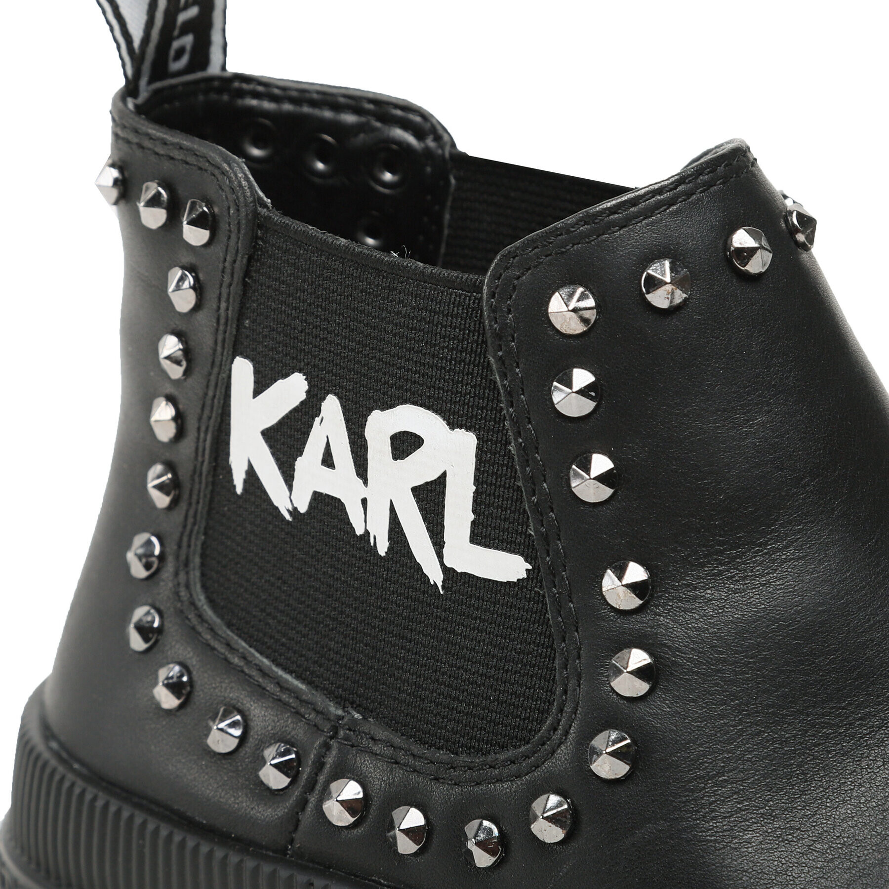 KARL LAGERFELD Ghete Jodhpur KL43531 Negru - Pled.ro