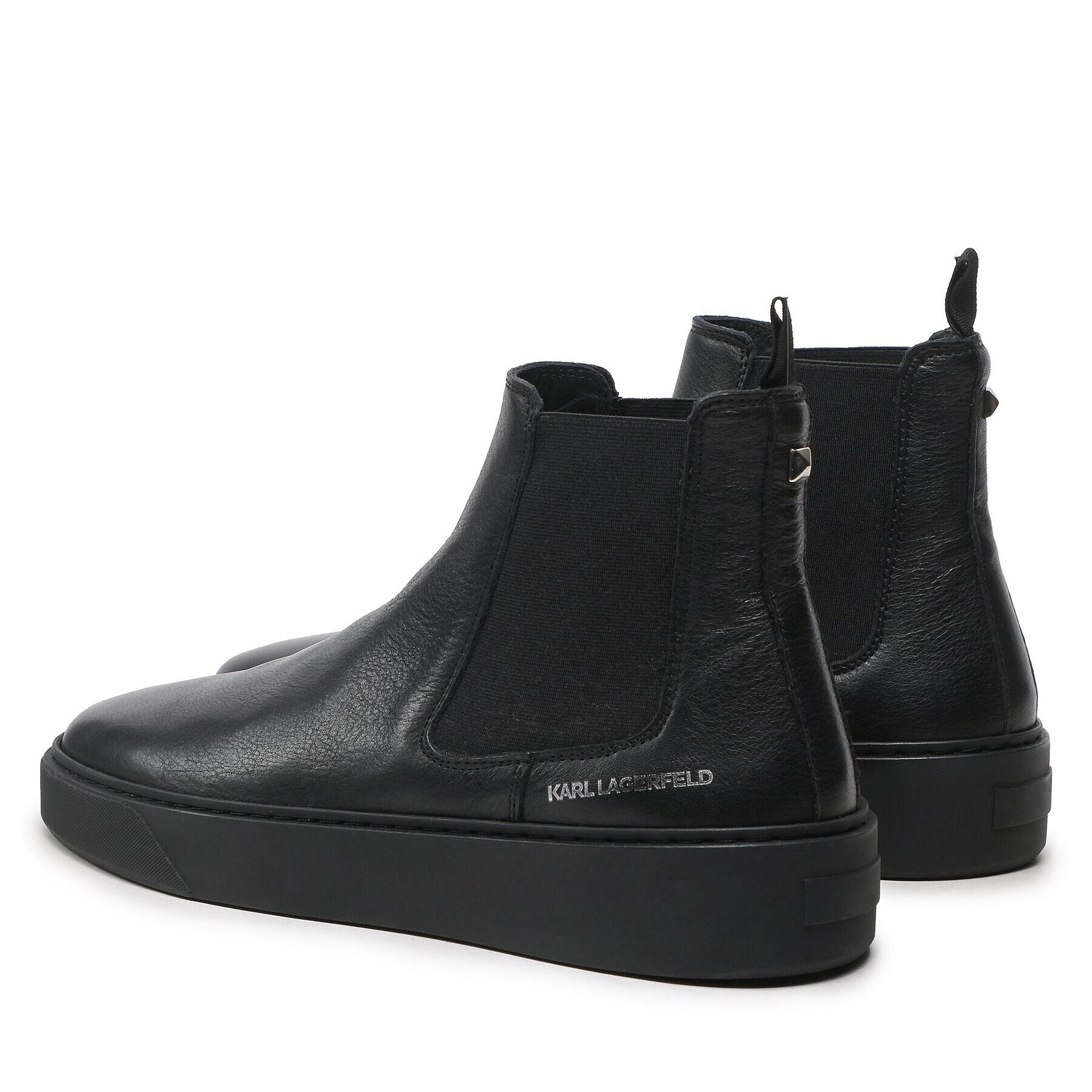 KARL LAGERFELD Ghete Jodhpur KL53340 Negru - Pled.ro