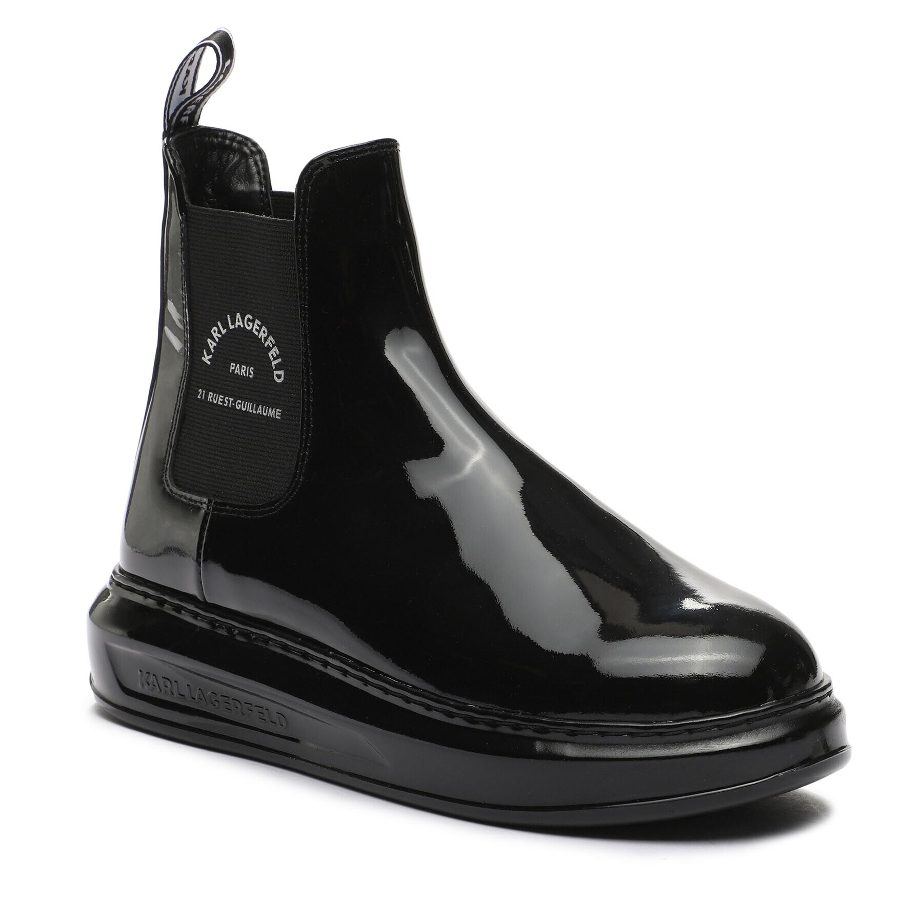 KARL LAGERFELD Ghete Jodhpur KL62540S Negru - Pled.ro