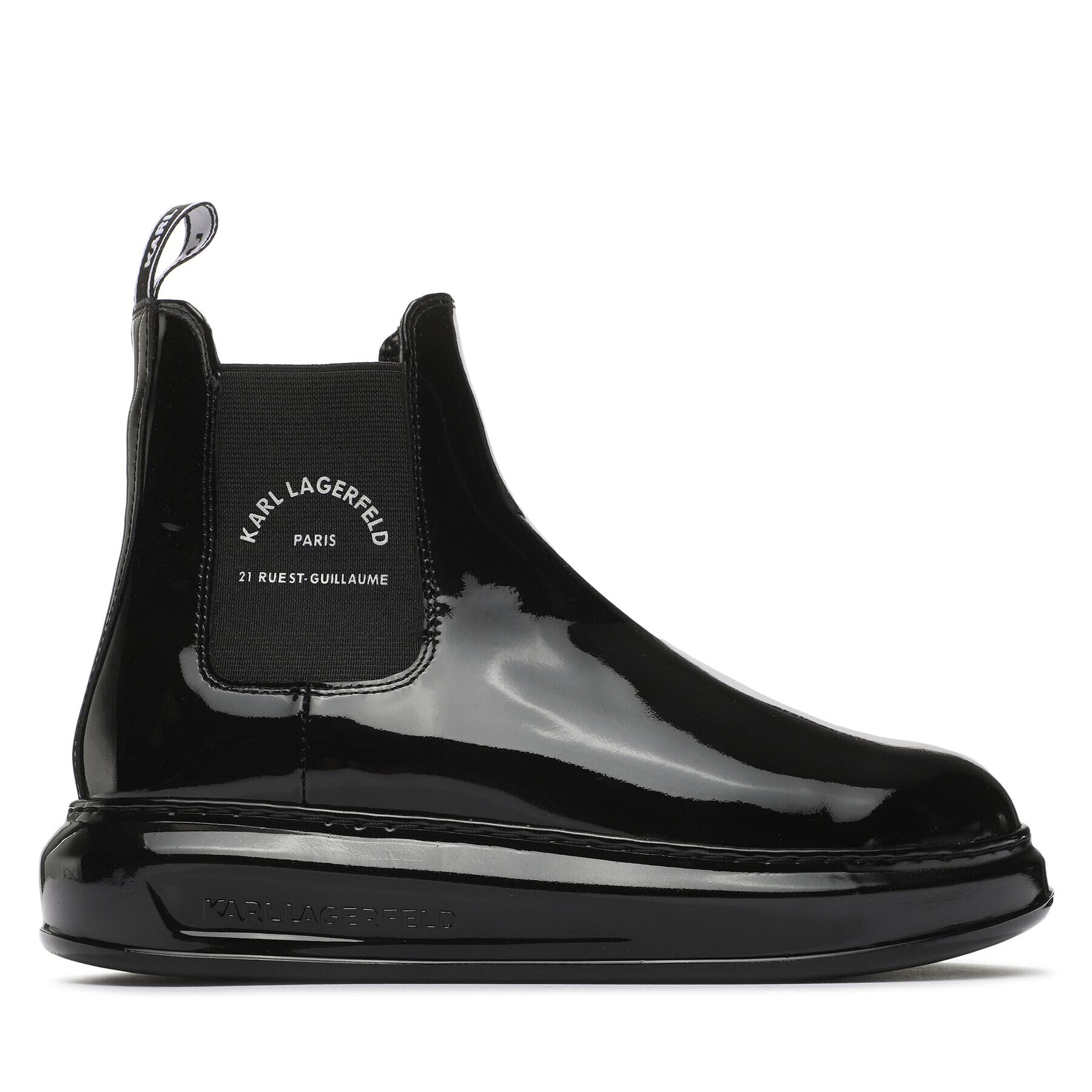 KARL LAGERFELD Ghete Jodhpur KL62540S Negru - Pled.ro