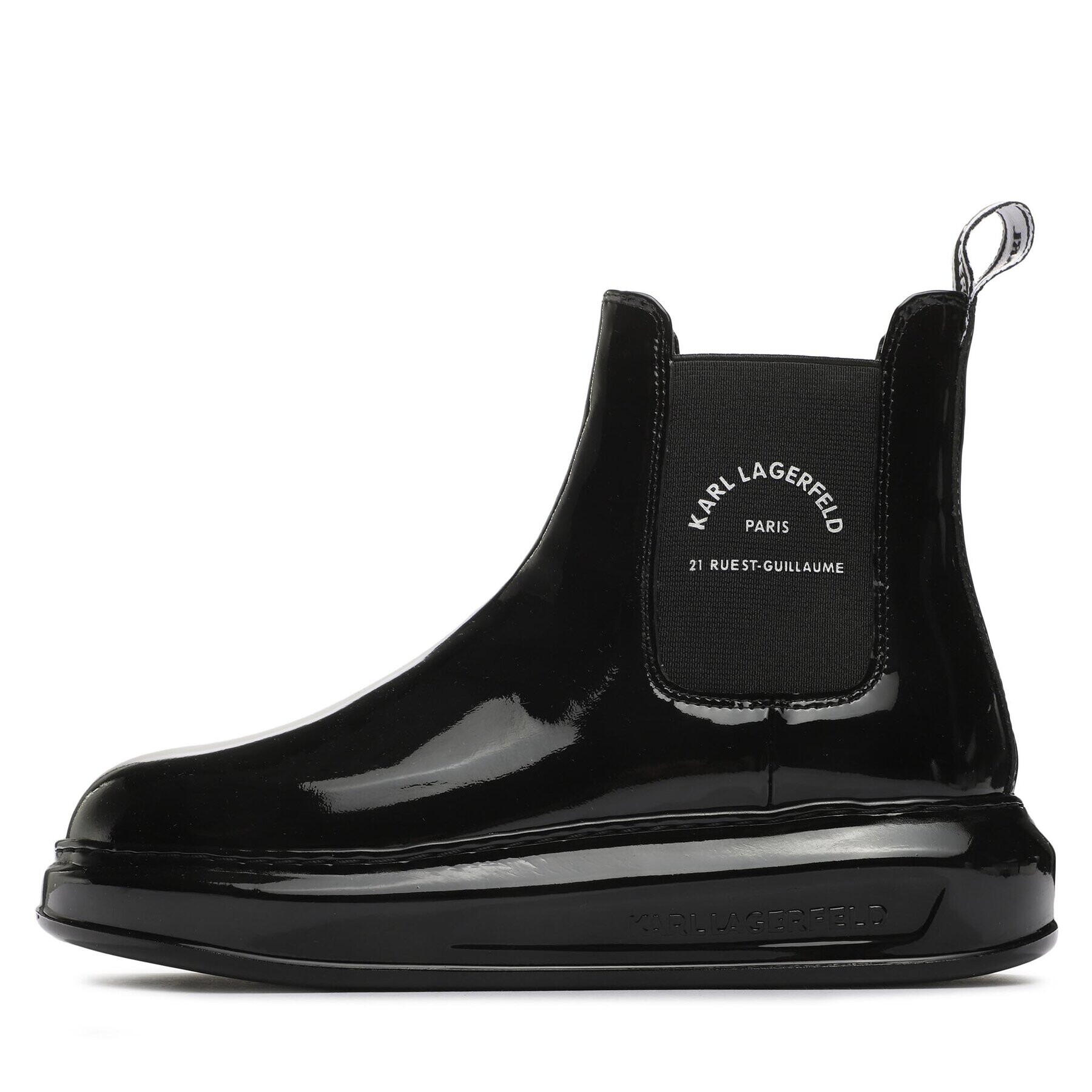 KARL LAGERFELD Ghete Jodhpur KL62540S Negru - Pled.ro