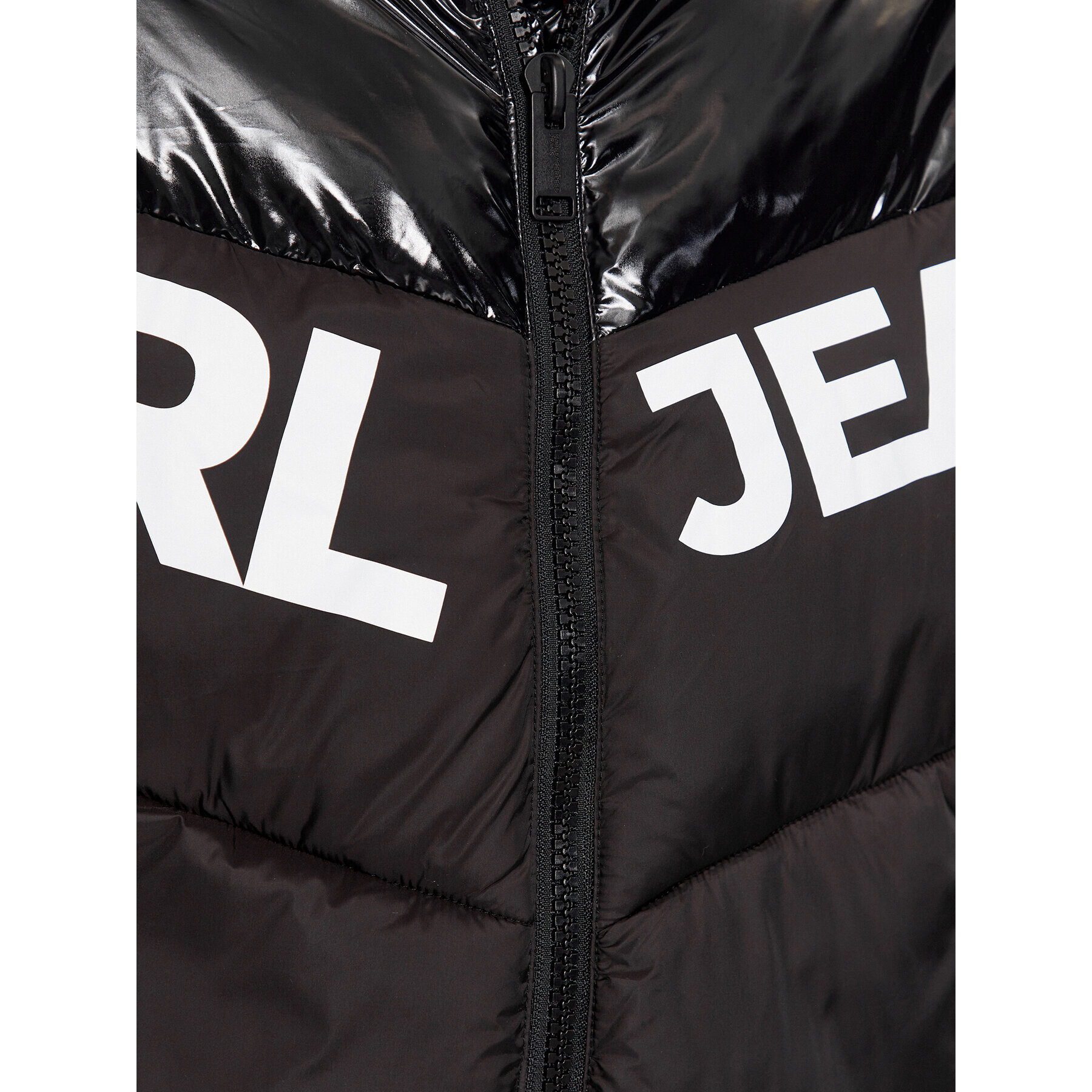 Karl Lagerfeld Jeans KARL LAGERFELD Geacă din puf Klj Logo Puffer Jacket 236D1551 Negru Regular Fit - Pled.ro