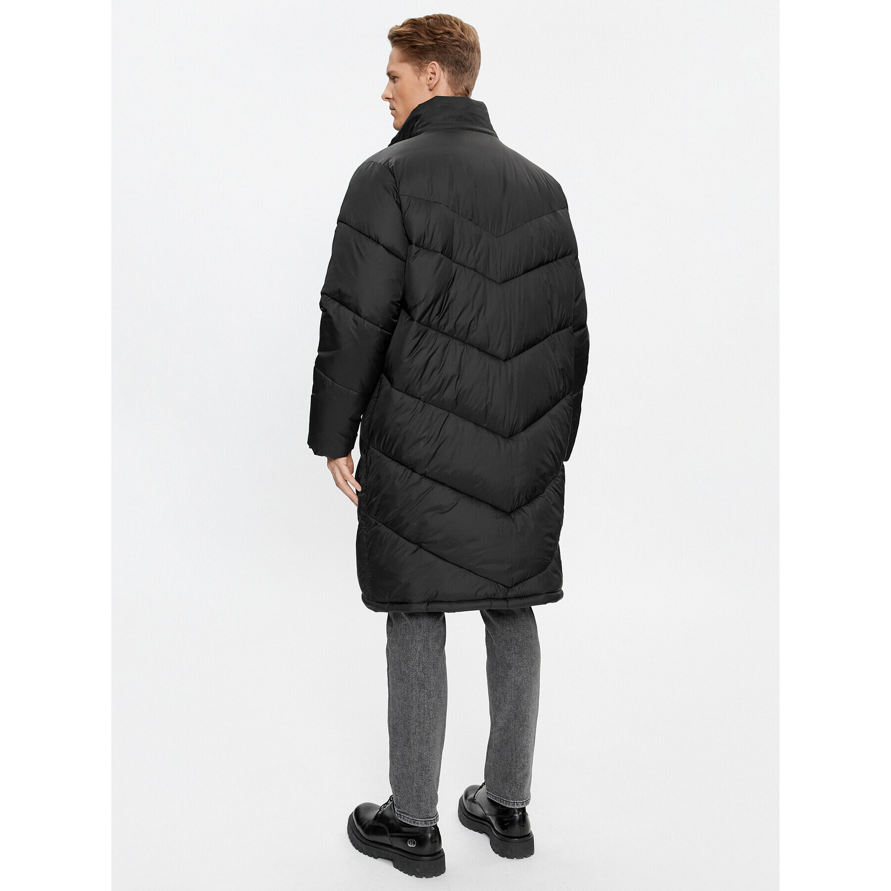 Karl Lagerfeld Jeans KARL LAGERFELD Geacă din puf Klj Long Puffer Jacket 236D1501 Negru Regular Fit - Pled.ro