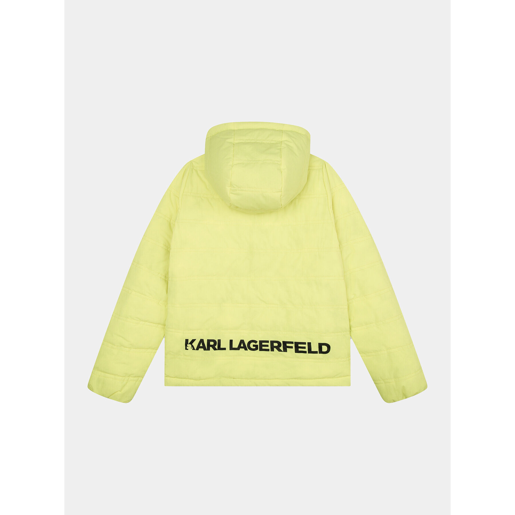 Karl Lagerfeld Kids Geacă din puf Z26105 S Galben Regular Fit - Pled.ro