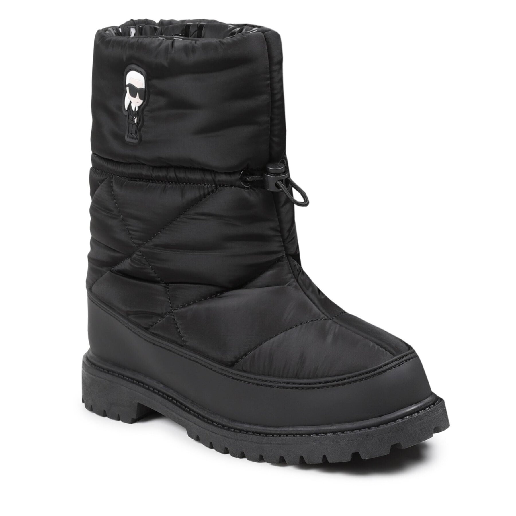 Karl Lagerfeld Kids Cizme de zăpadă Z19119 M Negru - Pled.ro