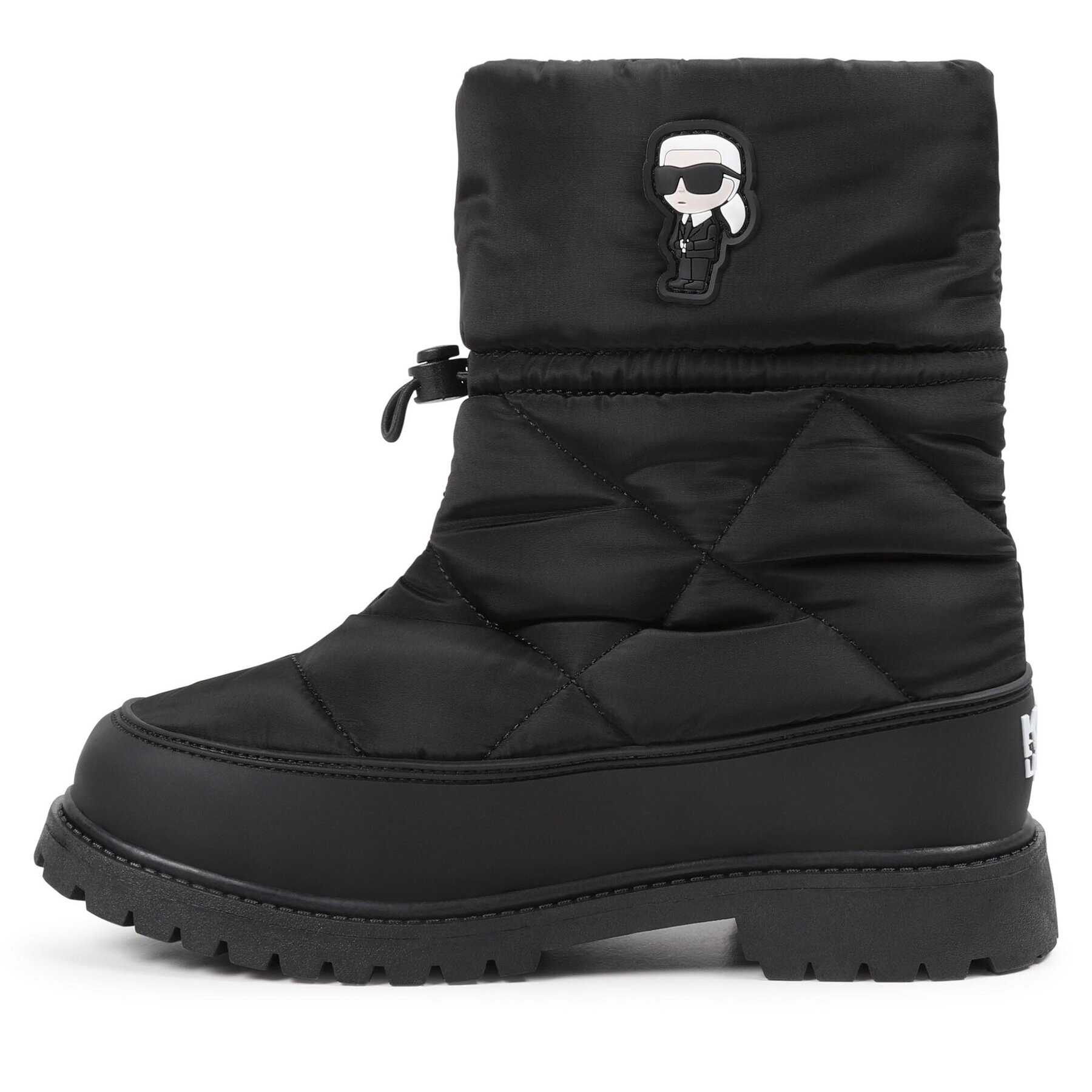 Karl Lagerfeld Kids Cizme de zăpadă Z19119 M Negru - Pled.ro