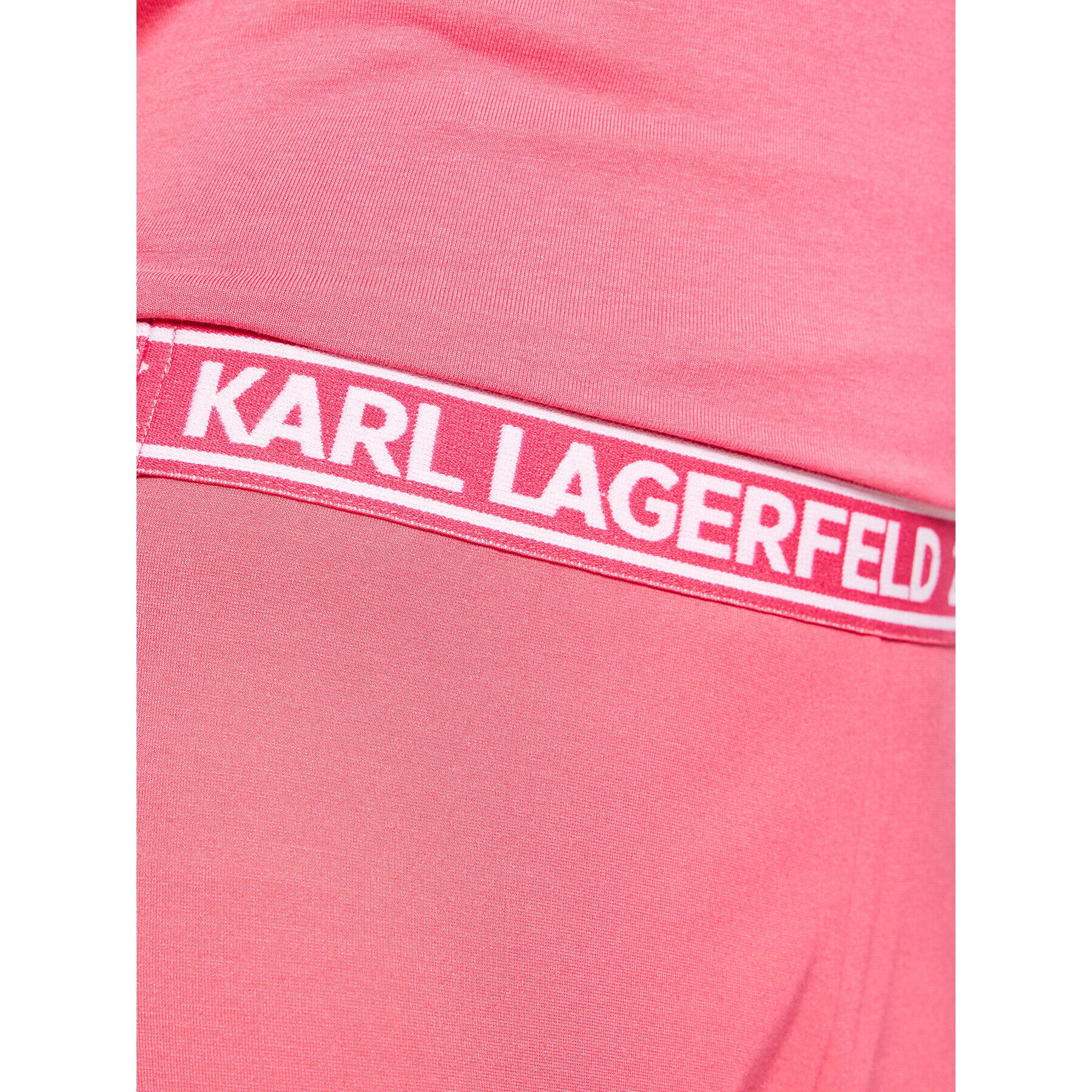 Karl Lagerfeld Kids Colanți Z14148 S Roz Slim Fit - Pled.ro