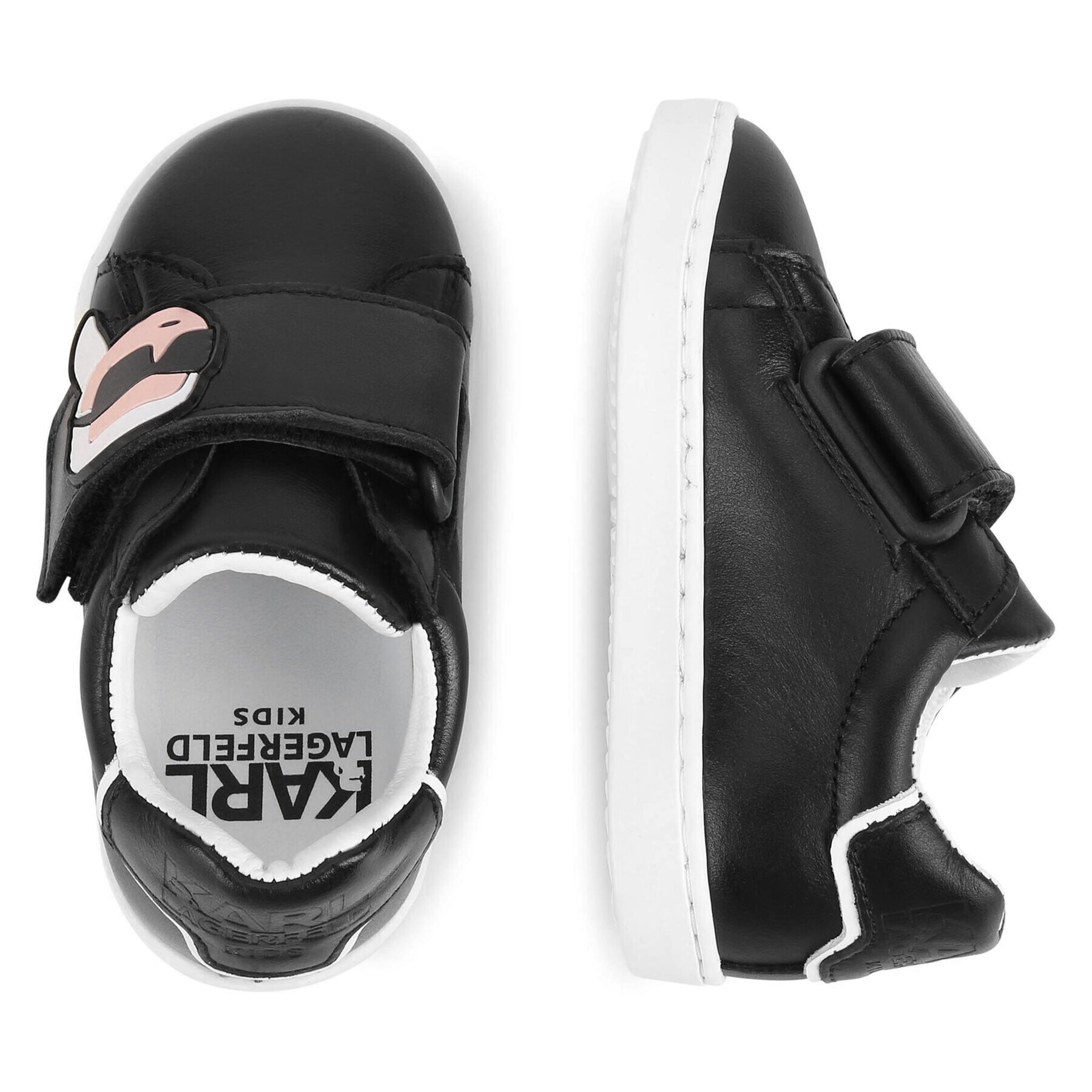 Karl Lagerfeld Kids Sneakers Z09008 S Negru - Pled.ro