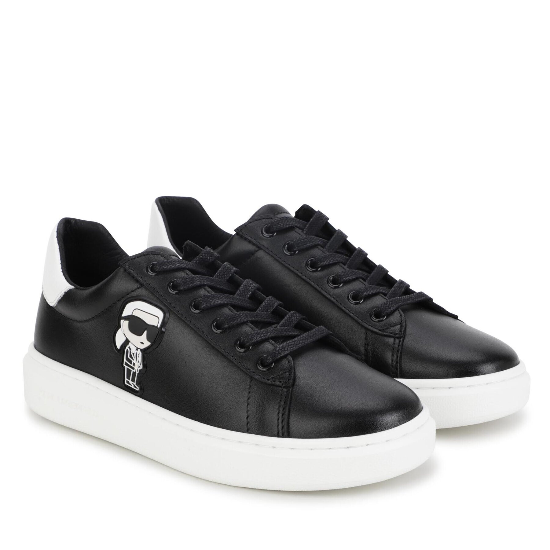 Karl Lagerfeld Kids Sneakers Z29059 Negru - Pled.ro