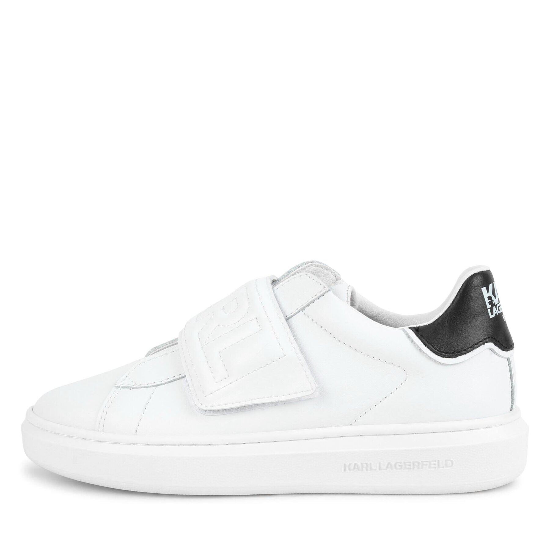 Karl Lagerfeld Kids Sneakers Z29070 S Alb - Pled.ro