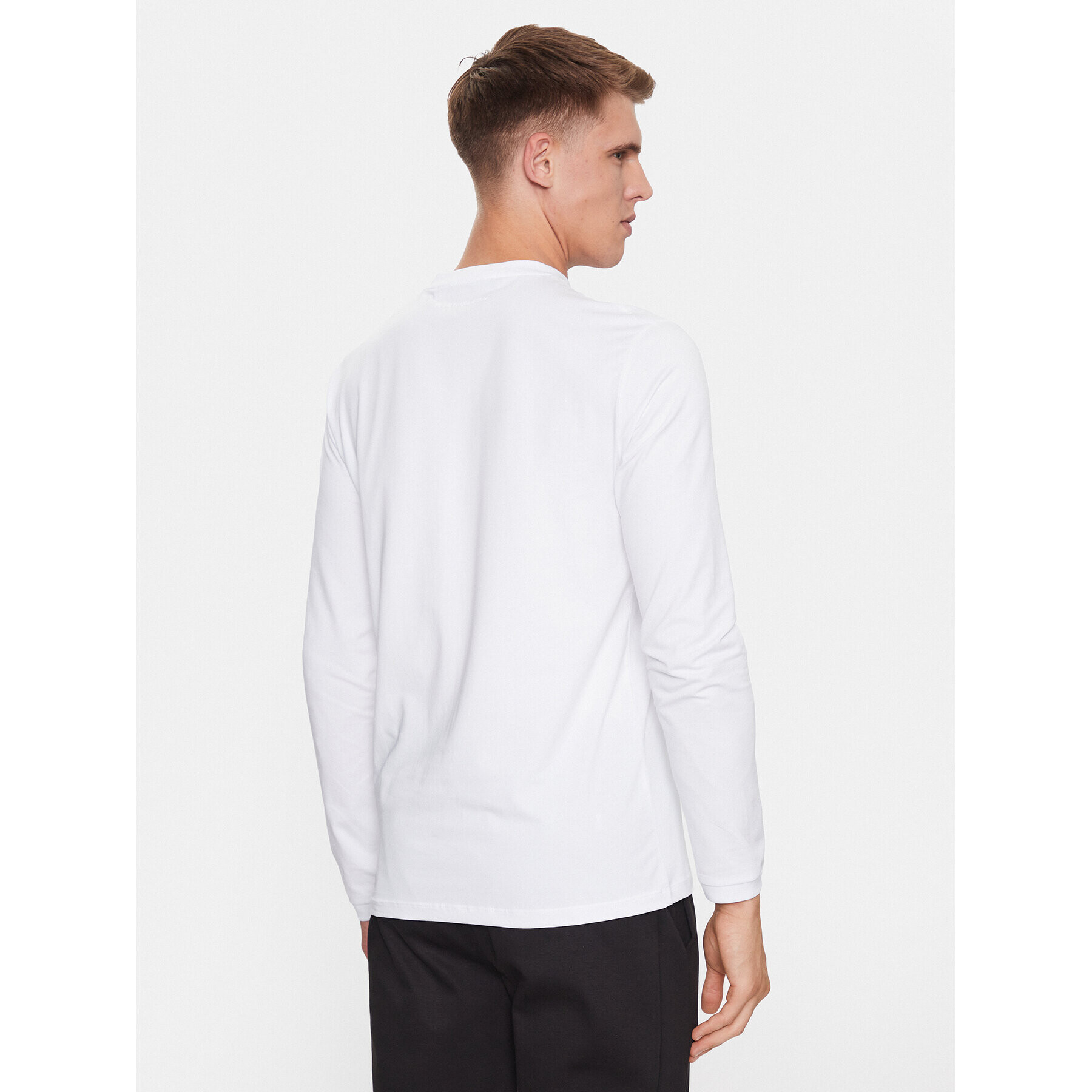 KARL LAGERFELD Longsleeve 755005 534221 Alb Regular Fit - Pled.ro