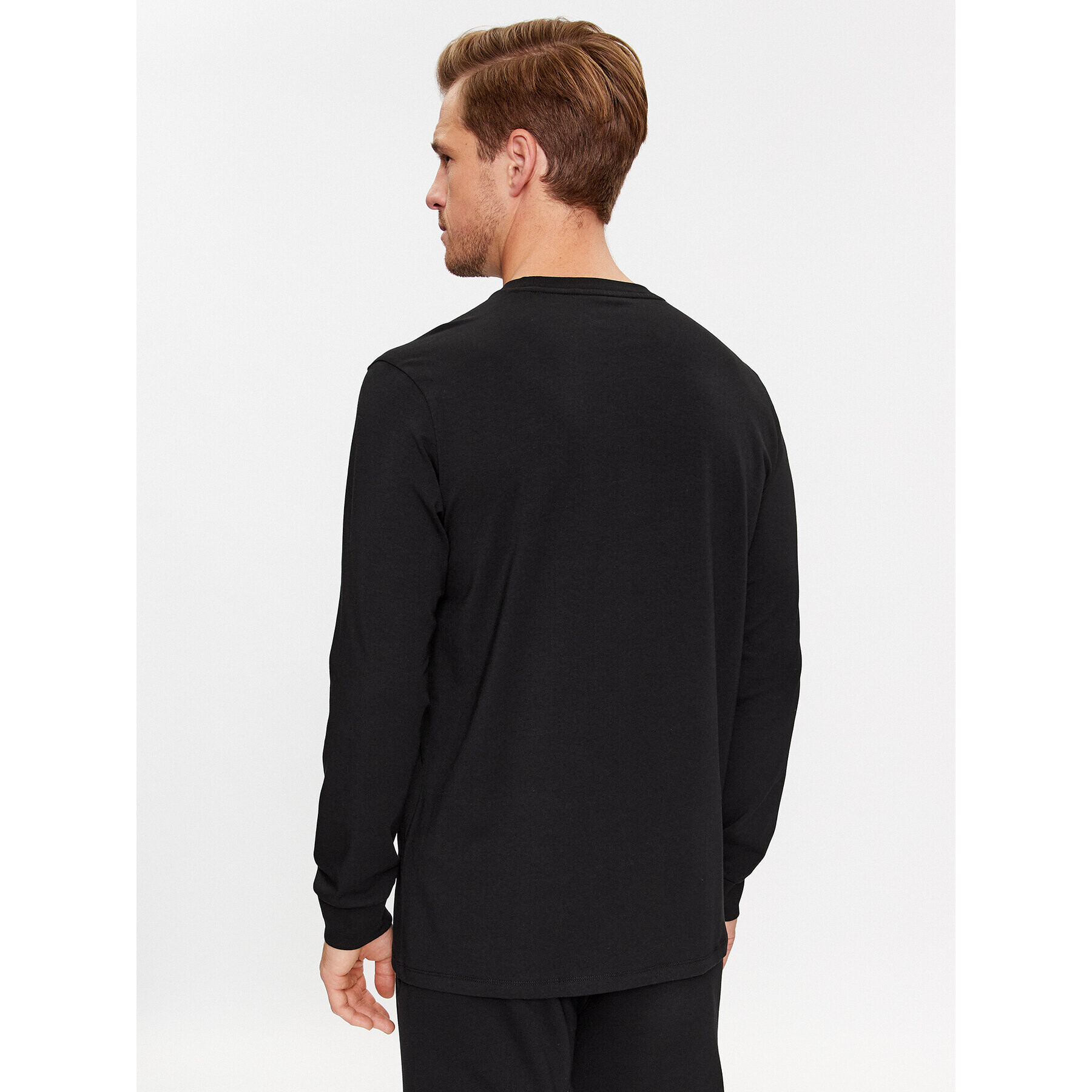 KARL LAGERFELD Longsleeve 755023 534221 Negru Regular Fit - Pled.ro