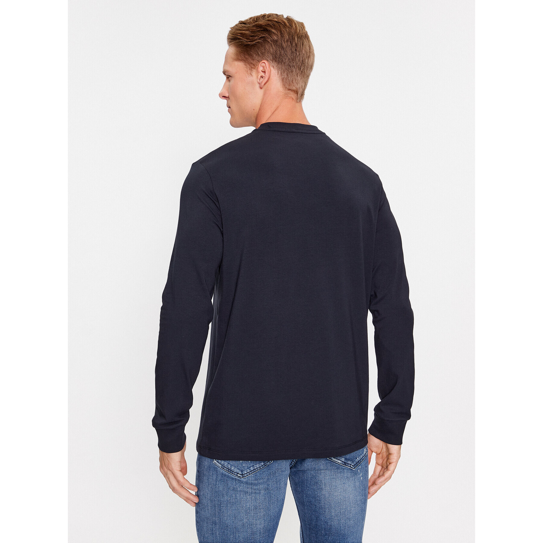 KARL LAGERFELD Longsleeve 755026 534221 Bleumarin Regular Fit - Pled.ro