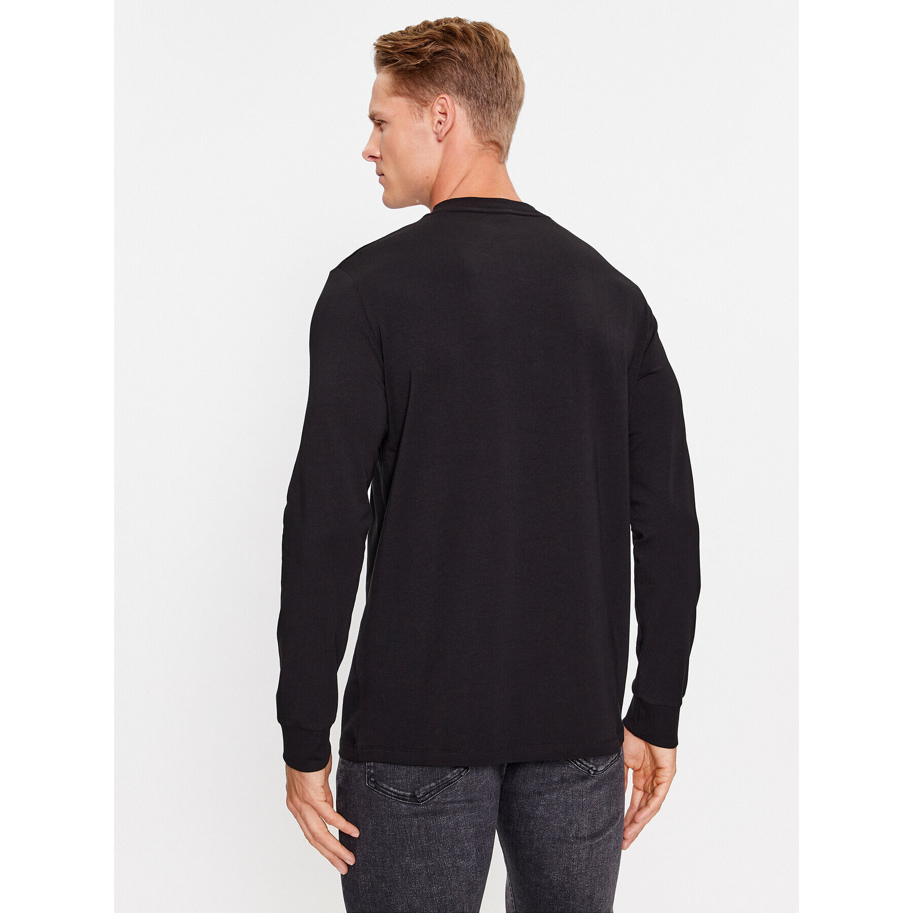 KARL LAGERFELD Longsleeve 755026 534221 Negru Regular Fit - Pled.ro