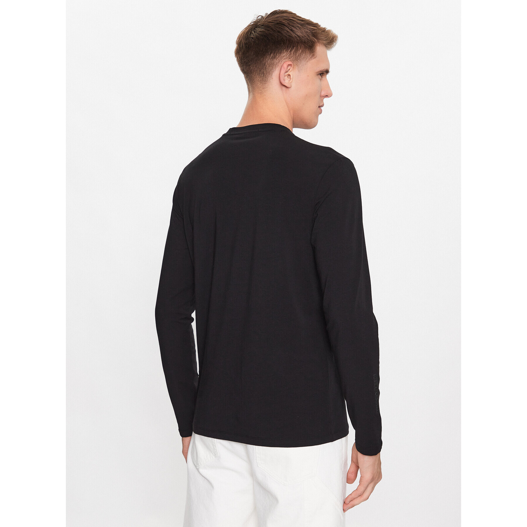 KARL LAGERFELD Longsleeve 755401 533221 Negru Regular Fit - Pled.ro