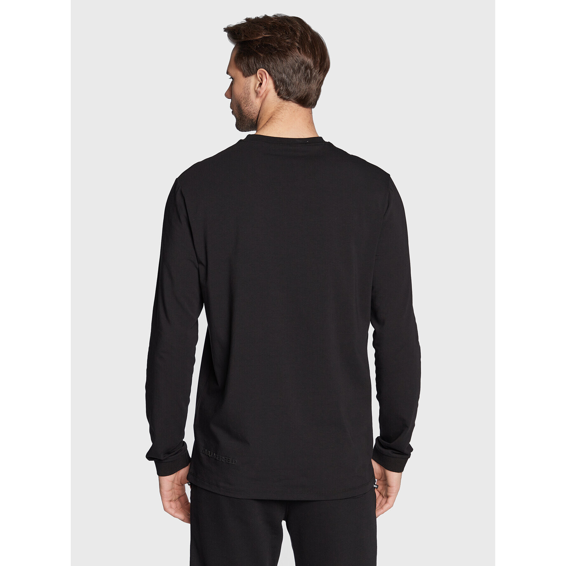 KARL LAGERFELD Longsleeve 755424 524221 Negru Regular Fit - Pled.ro