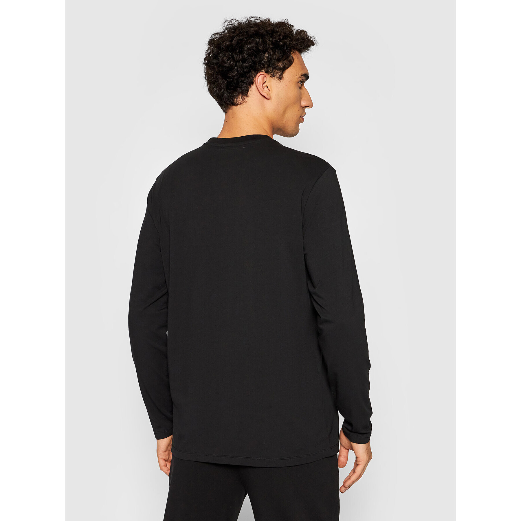 KARL LAGERFELD Longsleeve Crewneck 755018 512221 Negru Regular Fit - Pled.ro