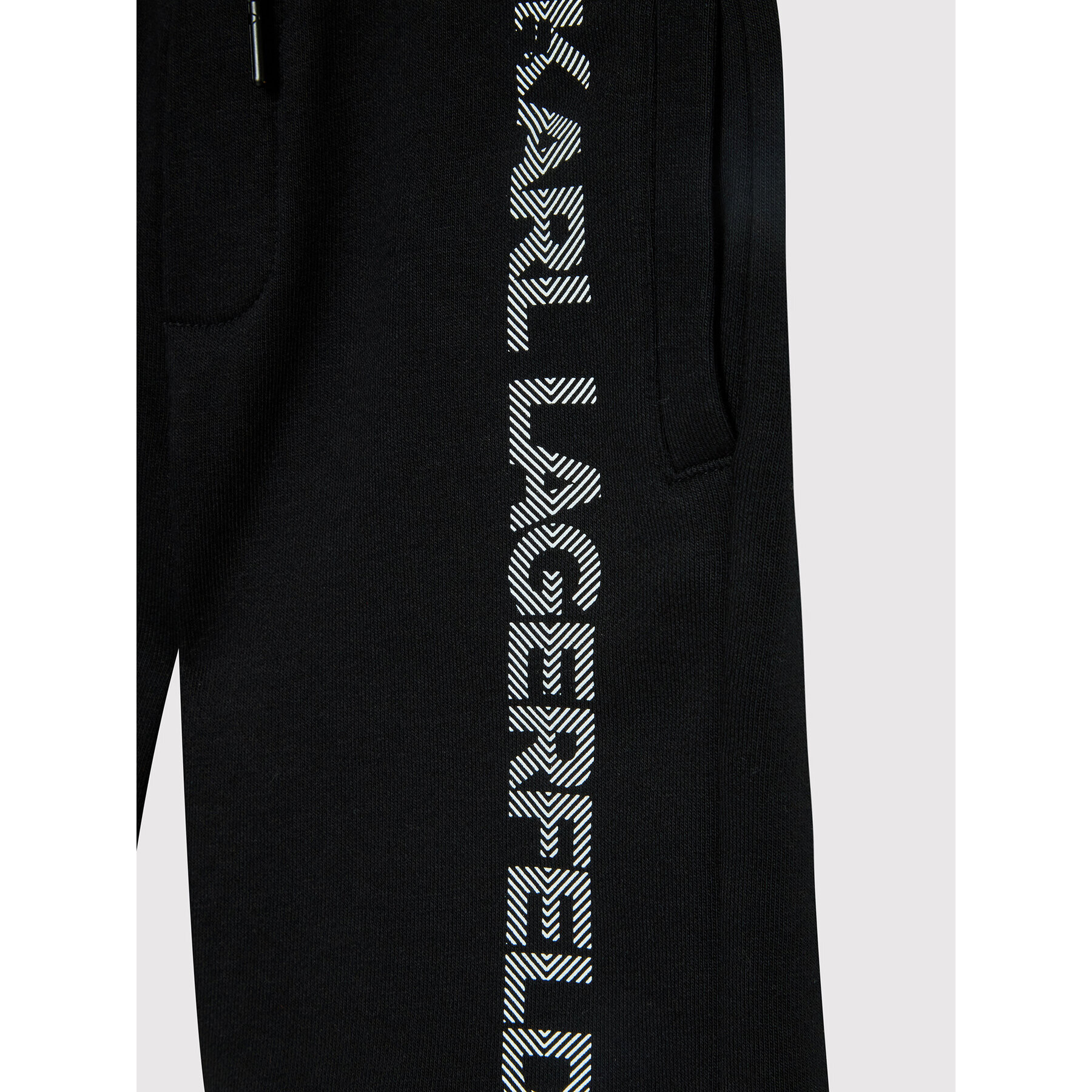 KARL LAGERFELD Pantaloni scurți sport Z24128 S Negru Regular Fit - Pled.ro