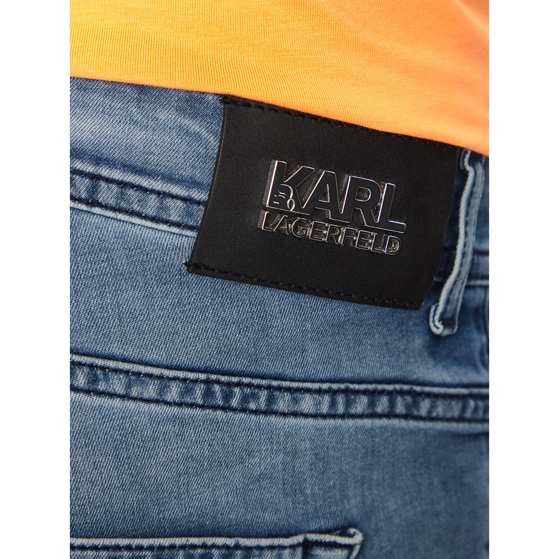 KARL LAGERFELD Pantaloni scurți de blugi 265820 532833 Albastru Regular Fit - Pled.ro