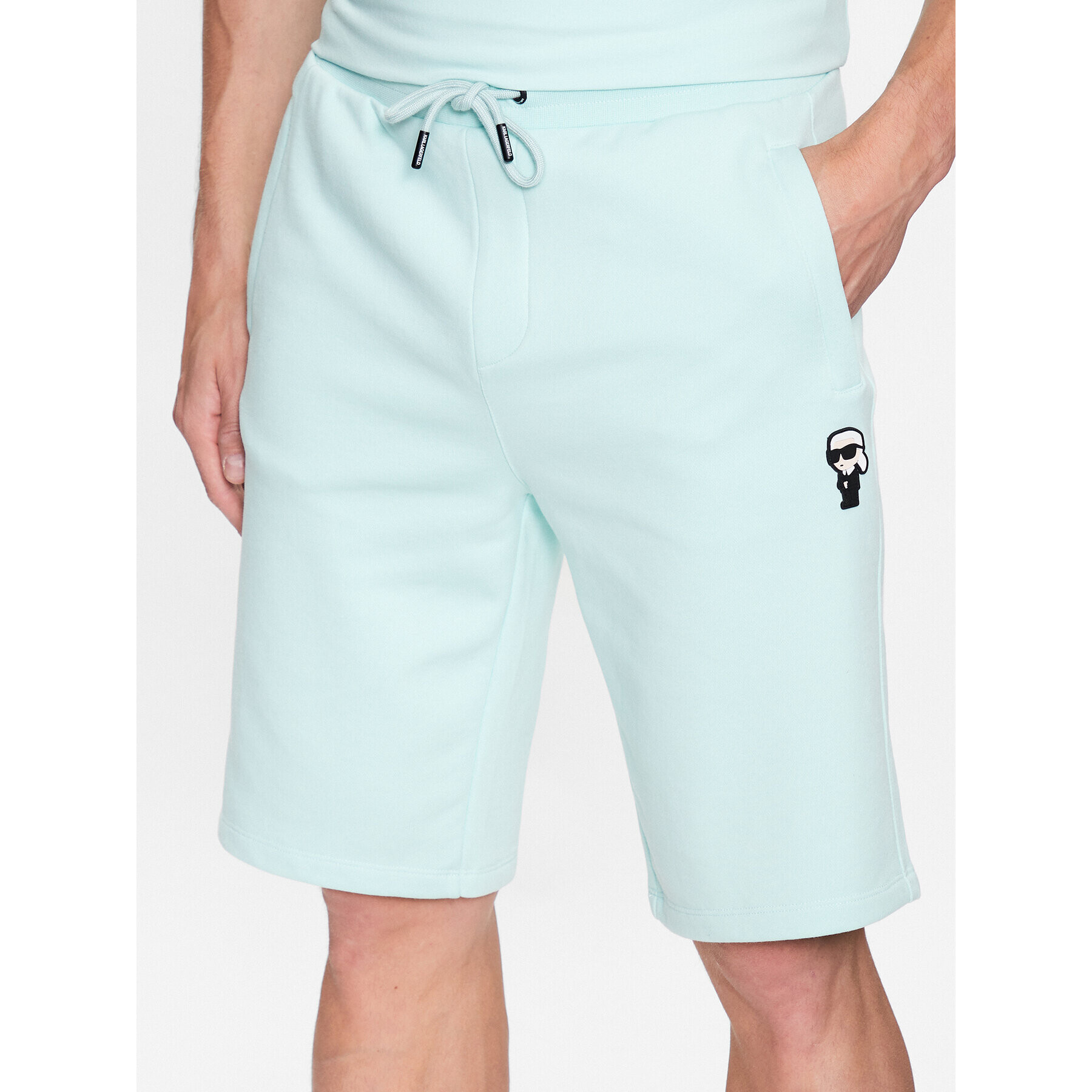 KARL LAGERFELD Pantaloni scurți sport 705046 532900 Albastru Regular Fit - Pled.ro