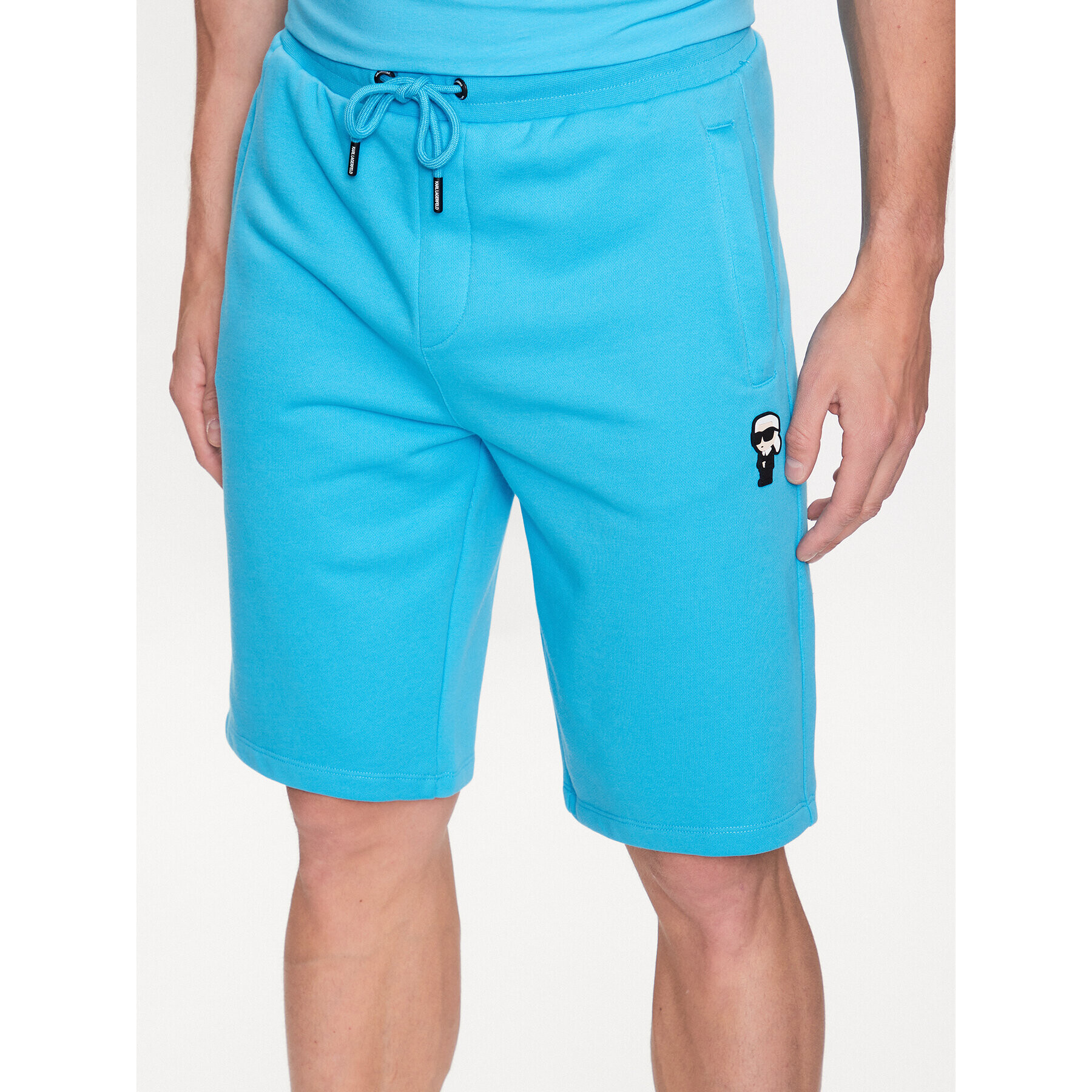 KARL LAGERFELD Pantaloni scurți sport 705046 532900 Albastru Regular Fit - Pled.ro