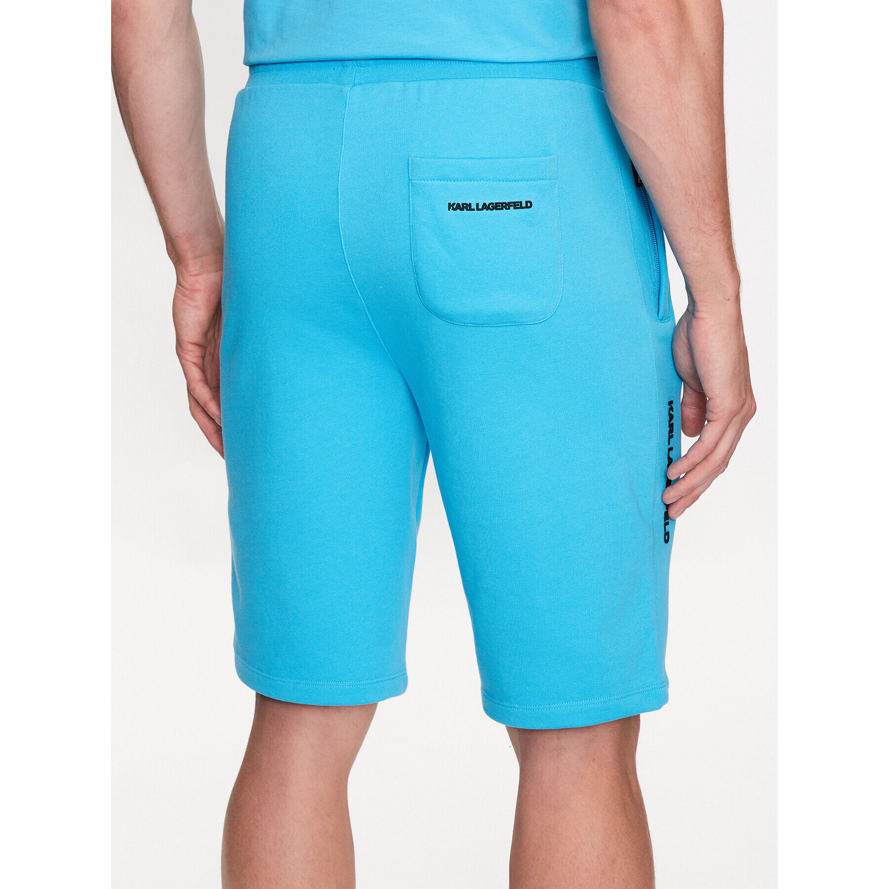 KARL LAGERFELD Pantaloni scurți sport 705046 532900 Albastru Regular Fit - Pled.ro