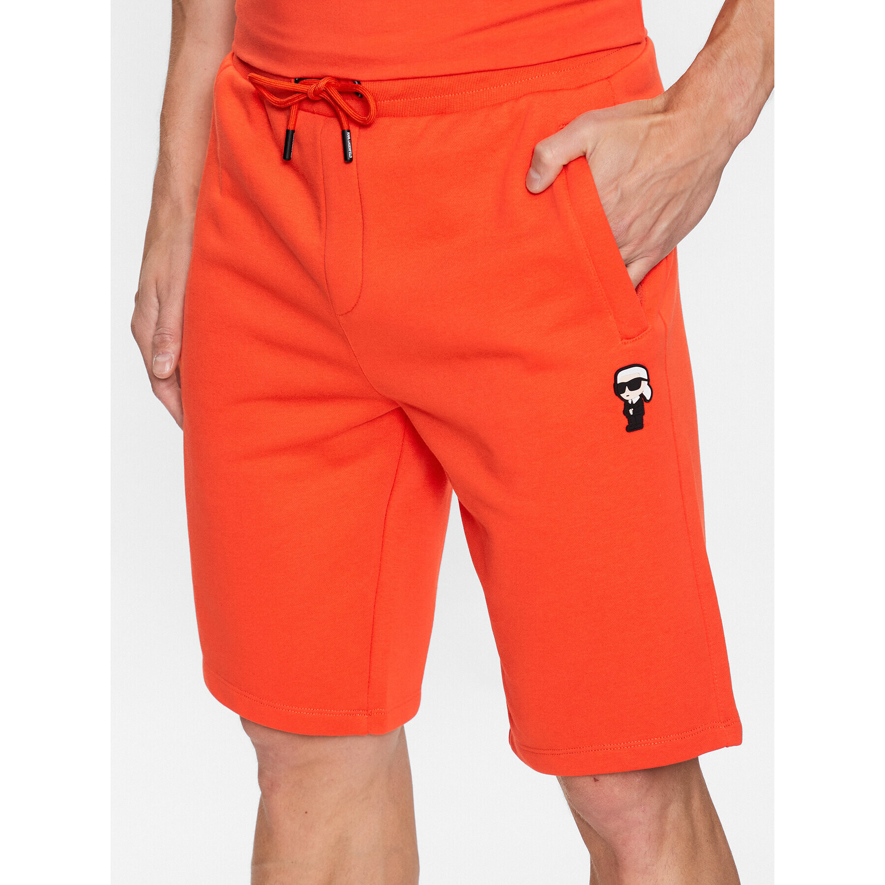 KARL LAGERFELD Pantaloni scurți sport 705046 532900 Portocaliu Regular Fit - Pled.ro