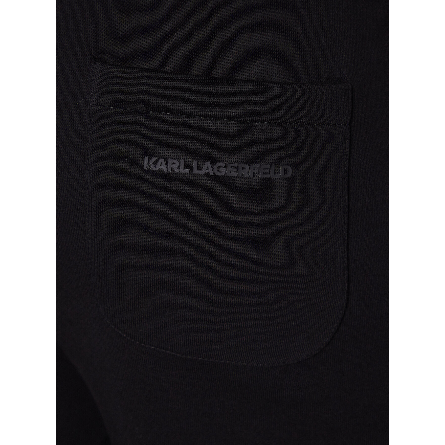 KARL LAGERFELD Pantaloni scurți sport 705423 532900 Negru Regular Fit - Pled.ro