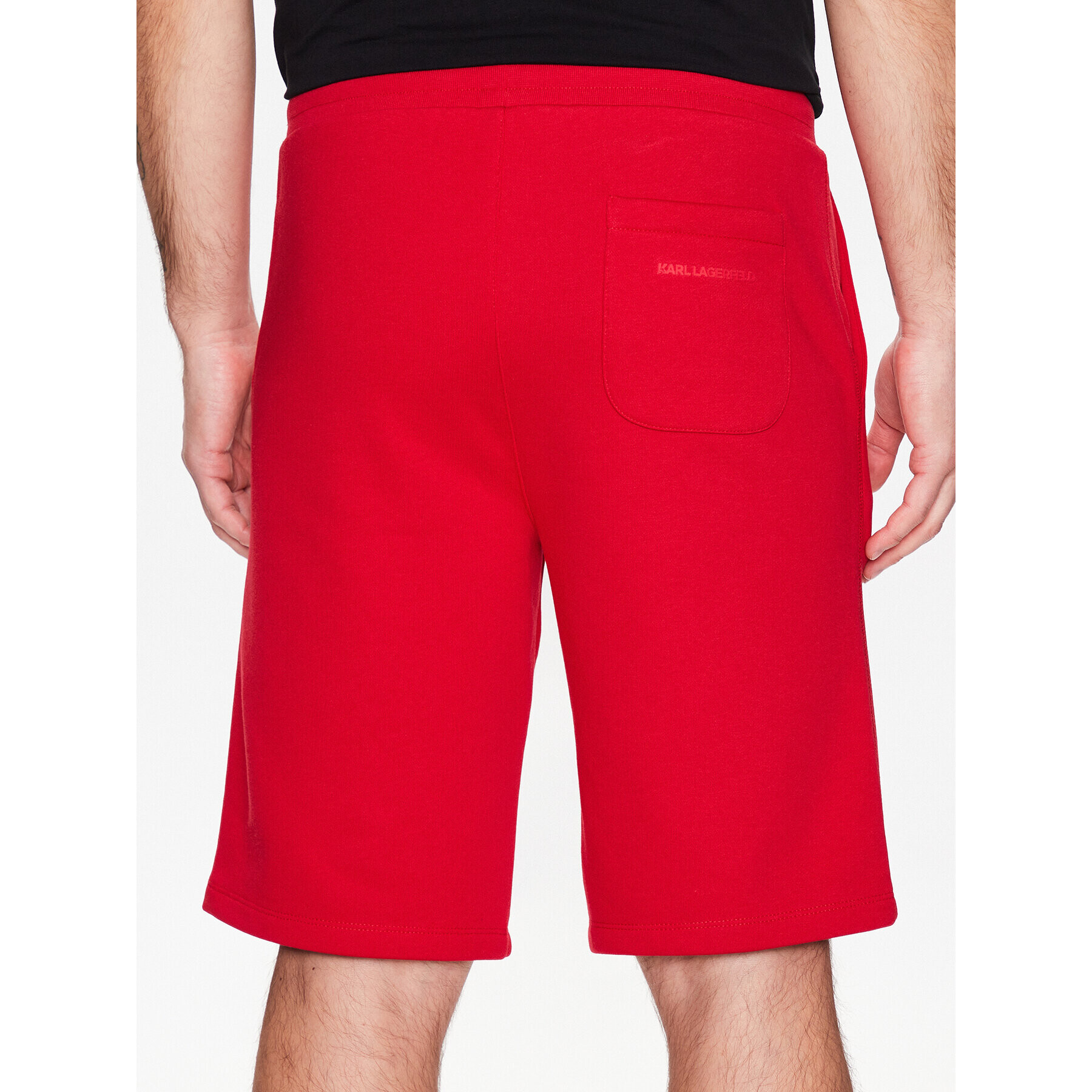 KARL LAGERFELD Pantaloni scurți sport 705423 532900 Roșu Regular Fit - Pled.ro