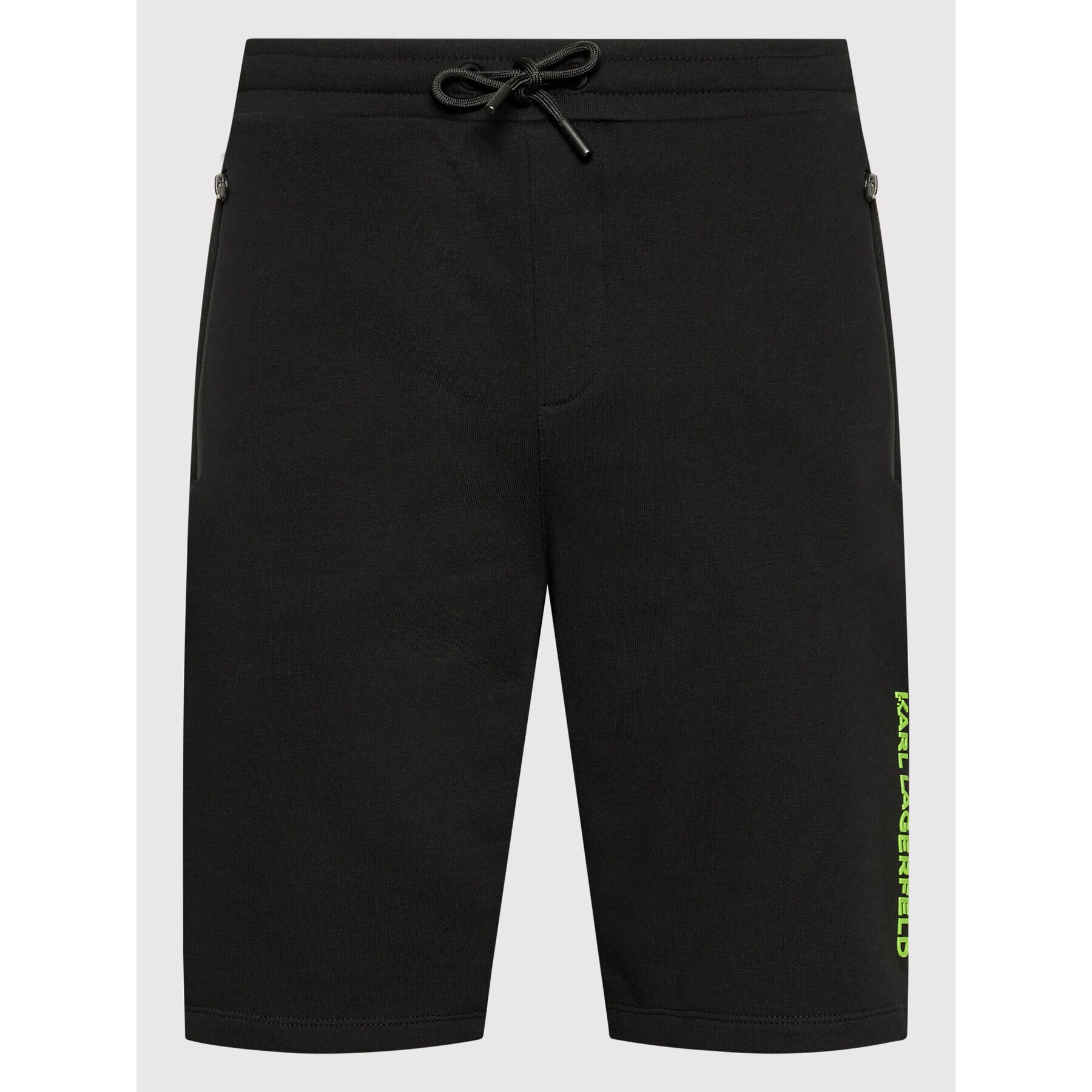 KARL LAGERFELD Pantaloni scurți sport 705432 521900 Negru Regular Fit - Pled.ro