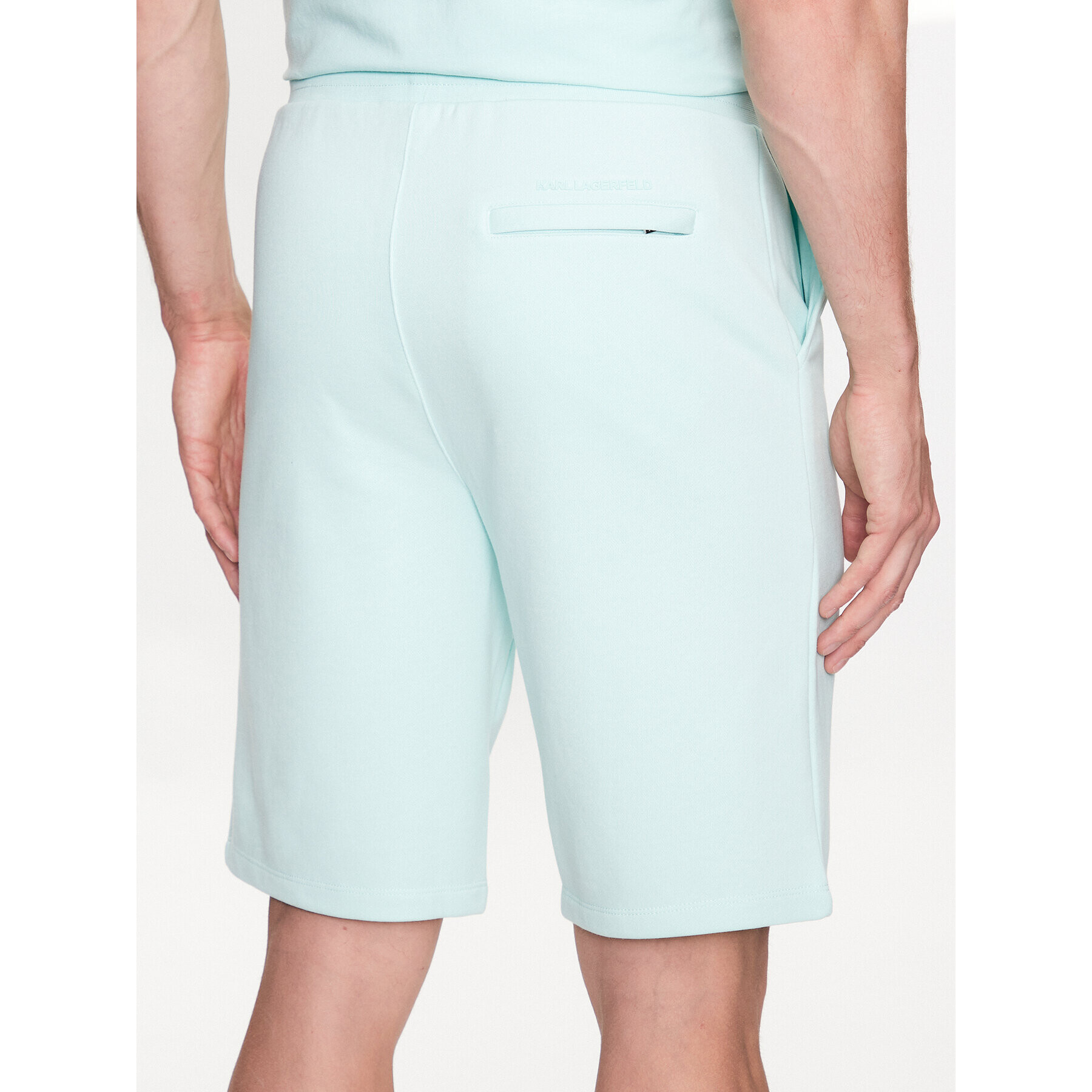 KARL LAGERFELD Pantaloni scurți sport 705889 532900 Verde Regular Fit - Pled.ro